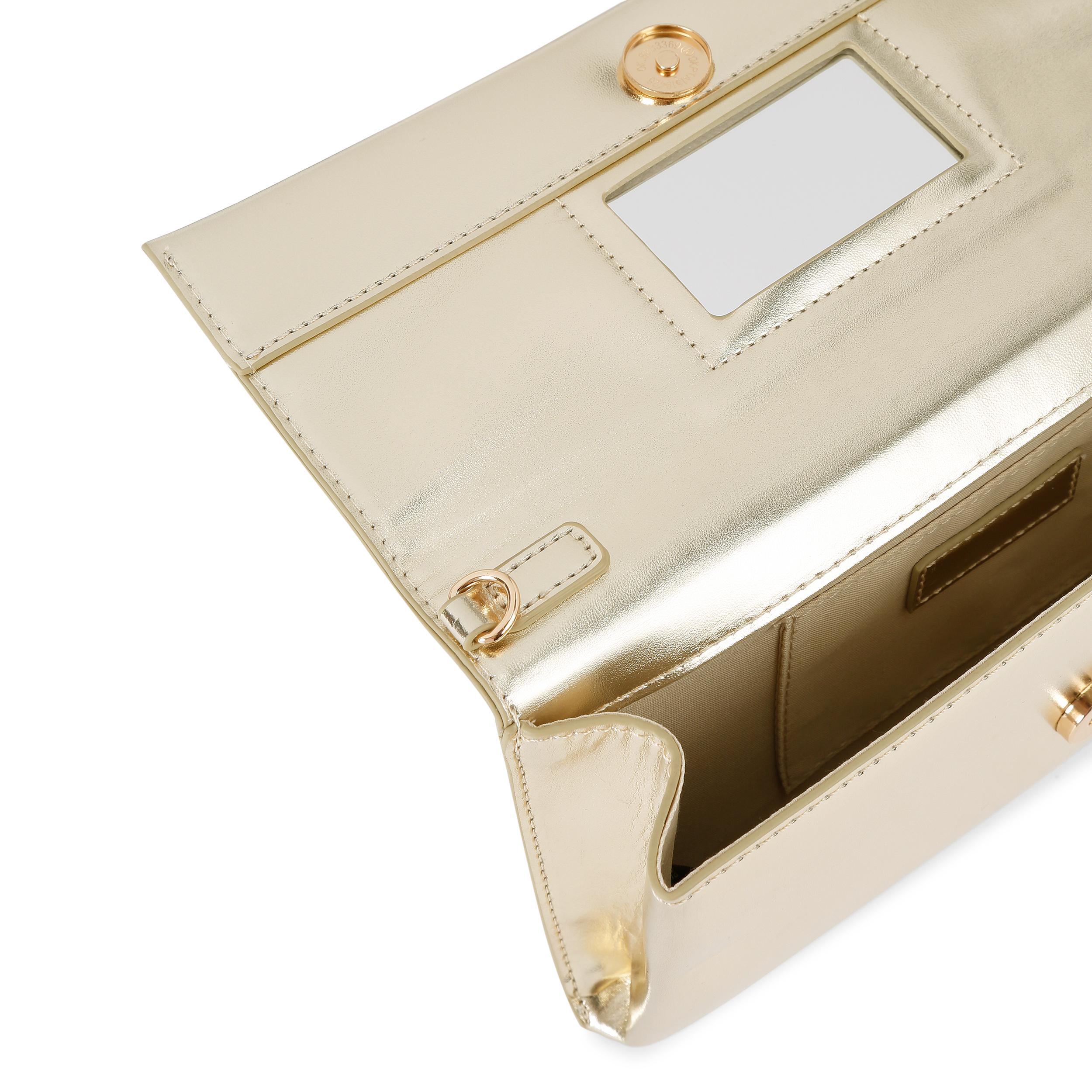 Kurt geiger gold clutch bag online