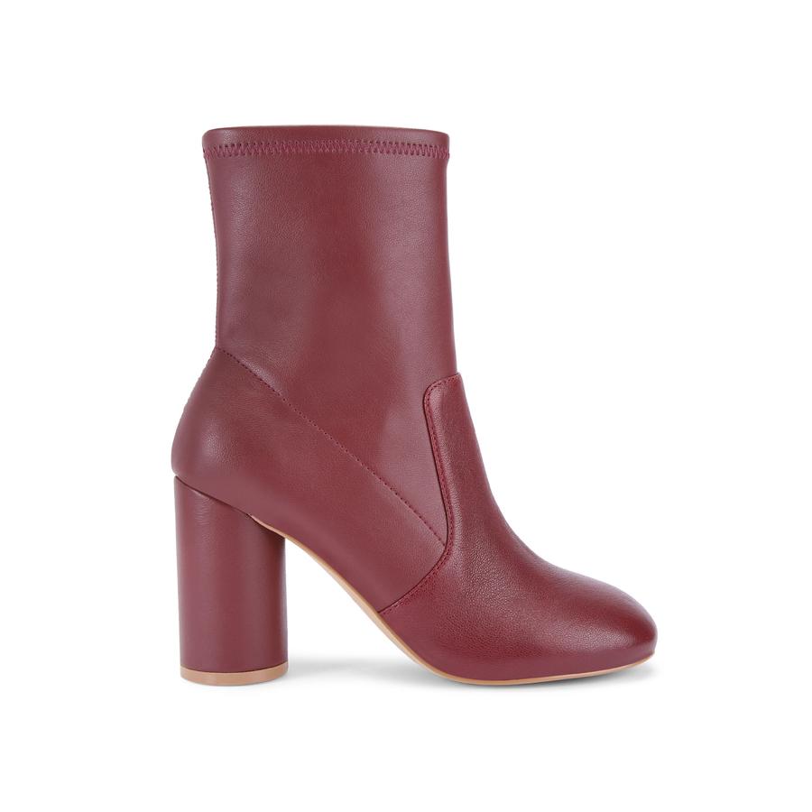 Kurt geiger burgundy boots clearance