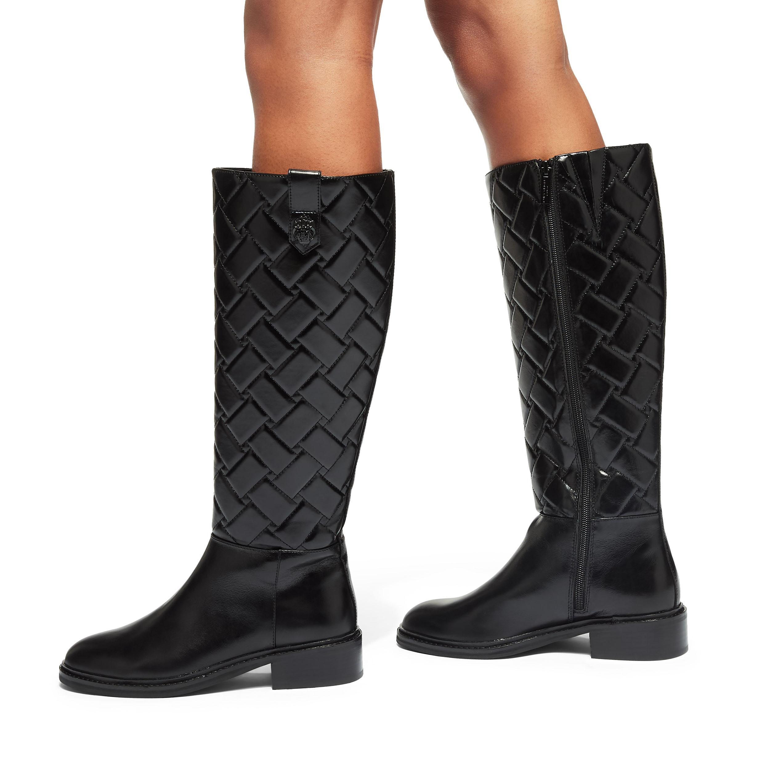 KENSINGTON QUILT HIGH LEG KURT GEIGER LONDON High Leg Boots