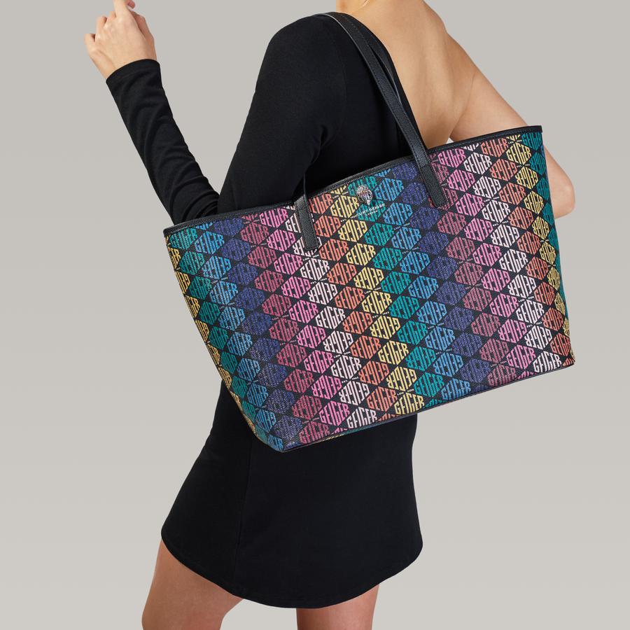 Kurt geiger monogram richmond bag sale