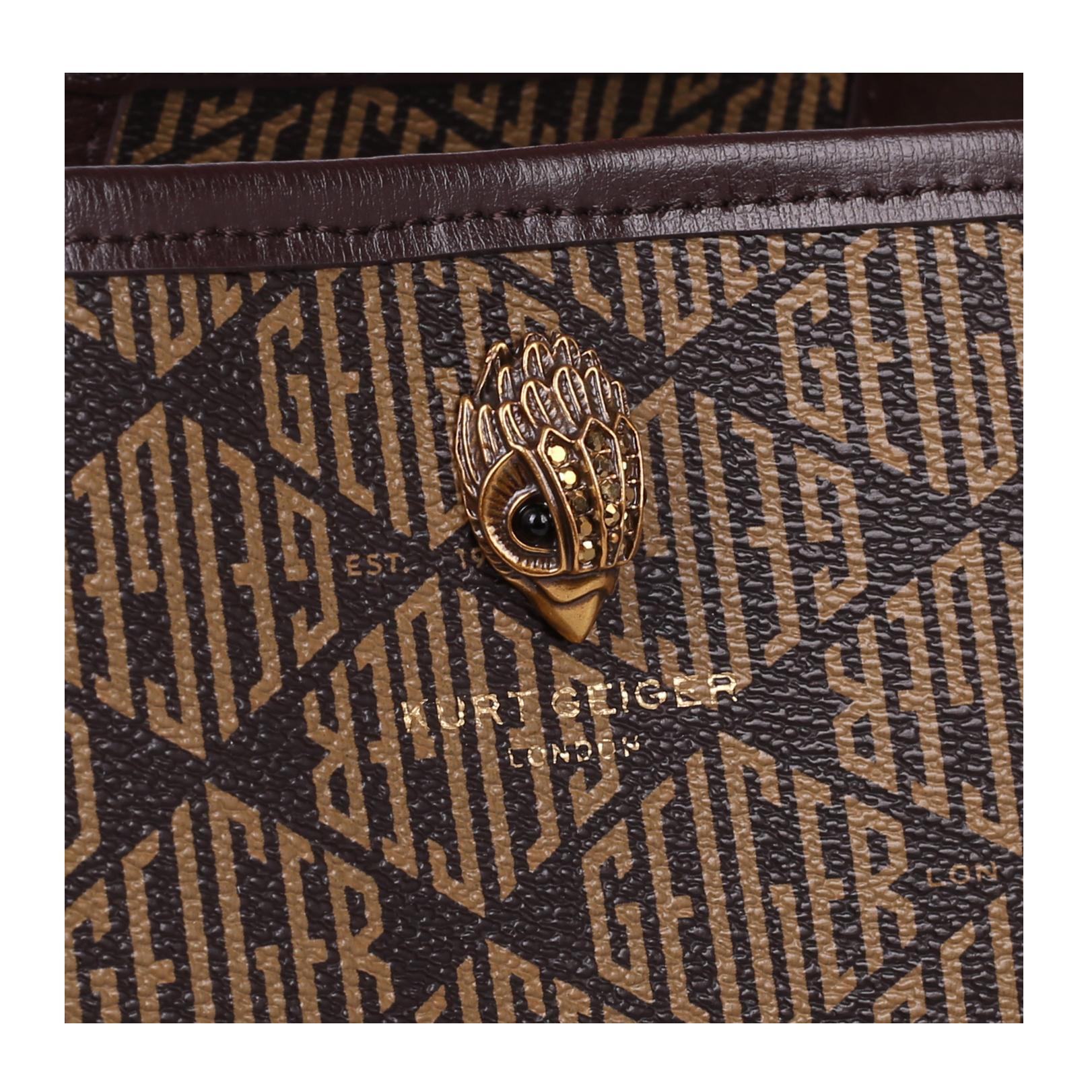 MONOGRAM RICHMOND SHOPPER KURT GEIGER LONDON DAY BAGS