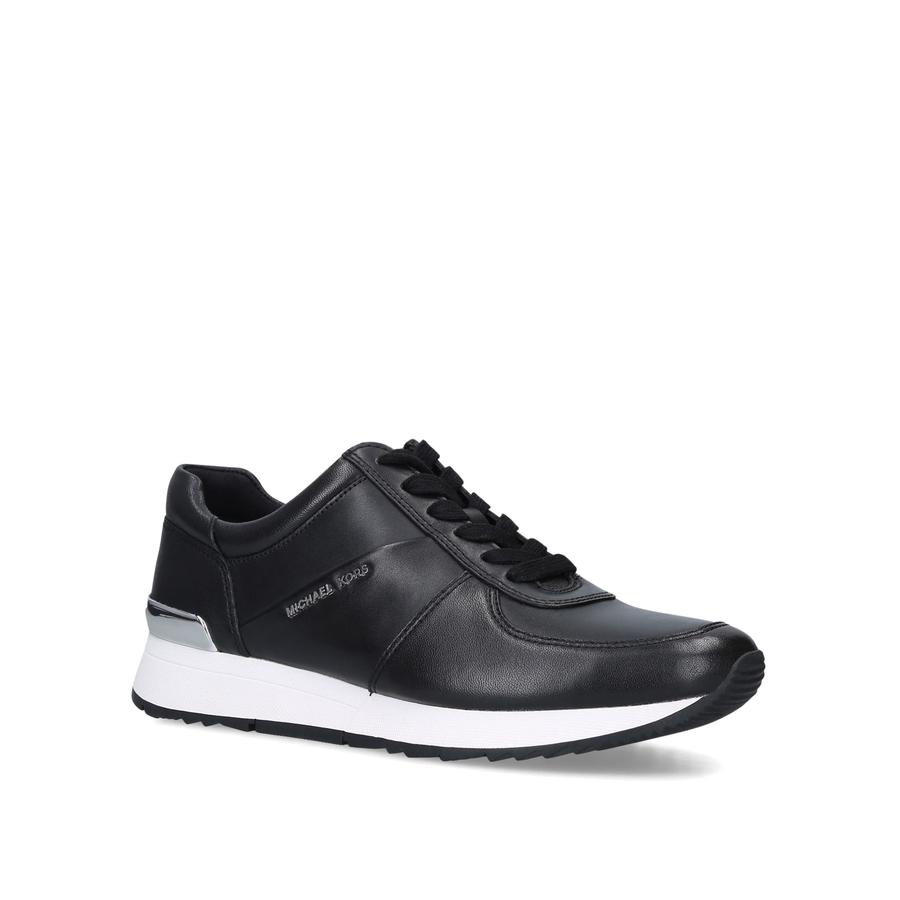 Michael kors allie trainer black on sale