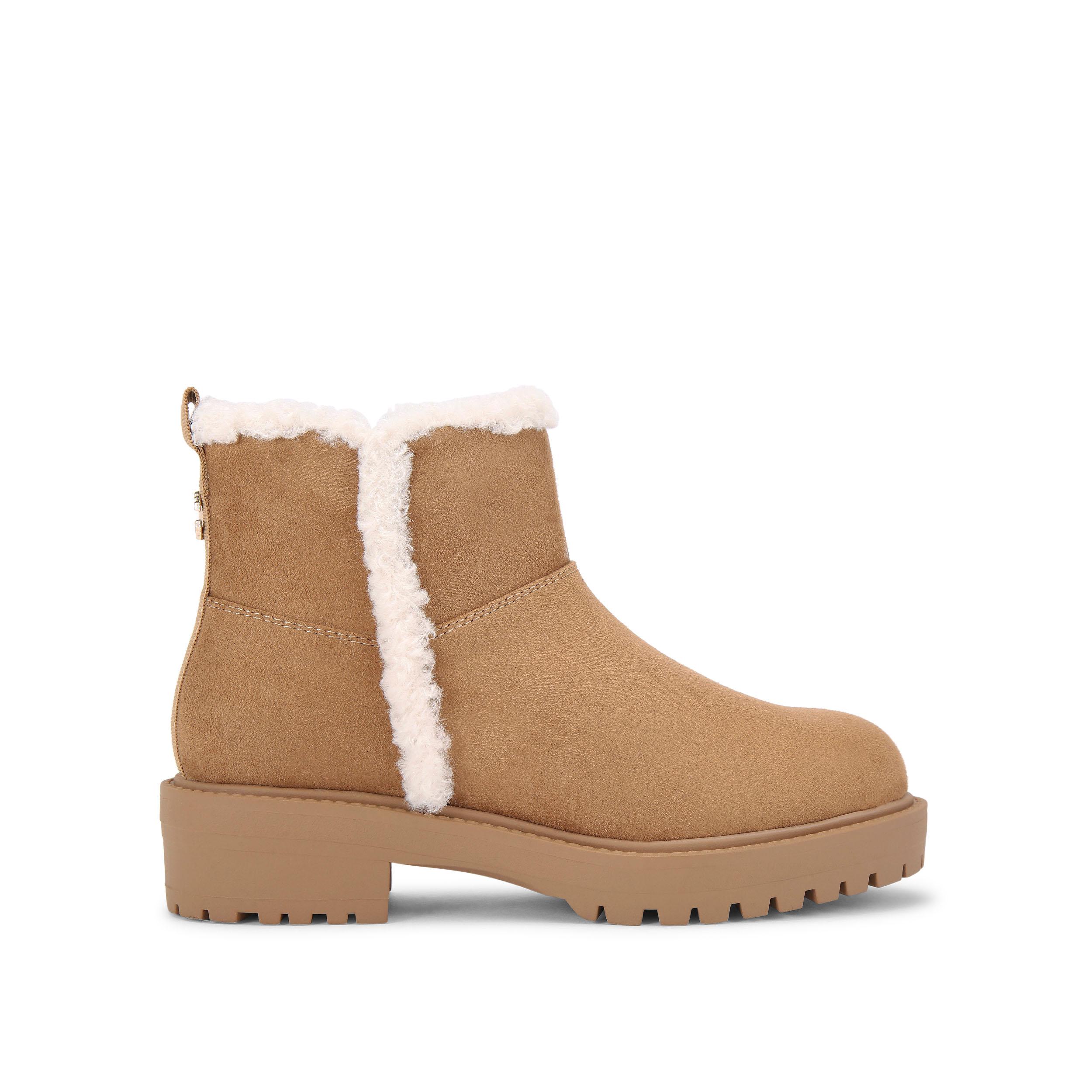 Carvela snail shops boots tan