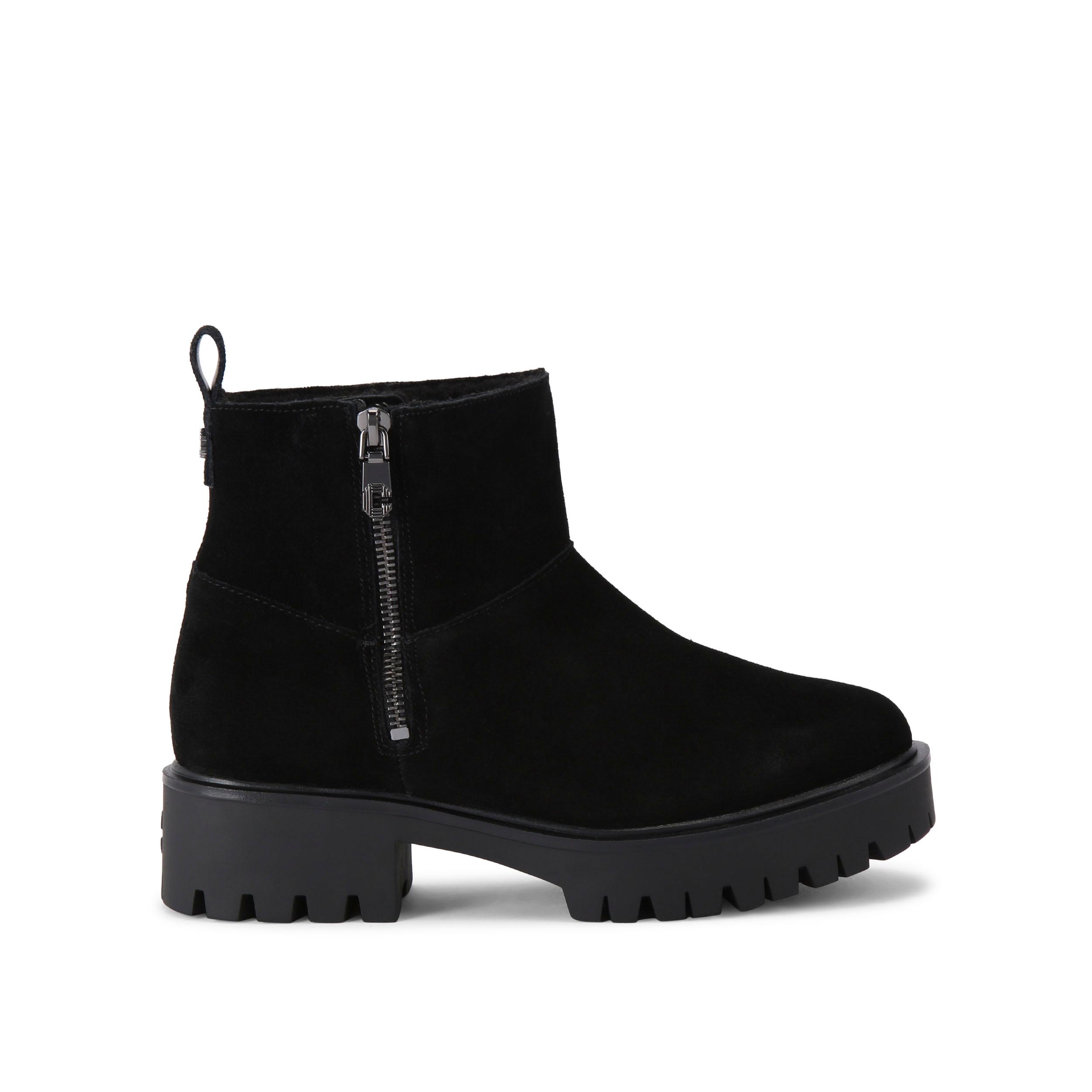 carvela fur lined boots
