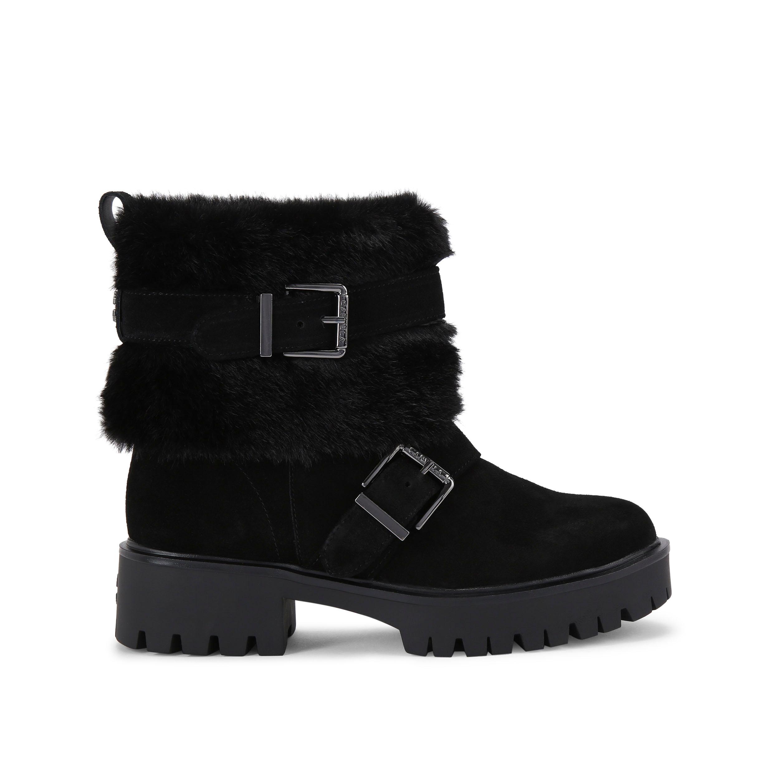 Carvela fur lined boots online