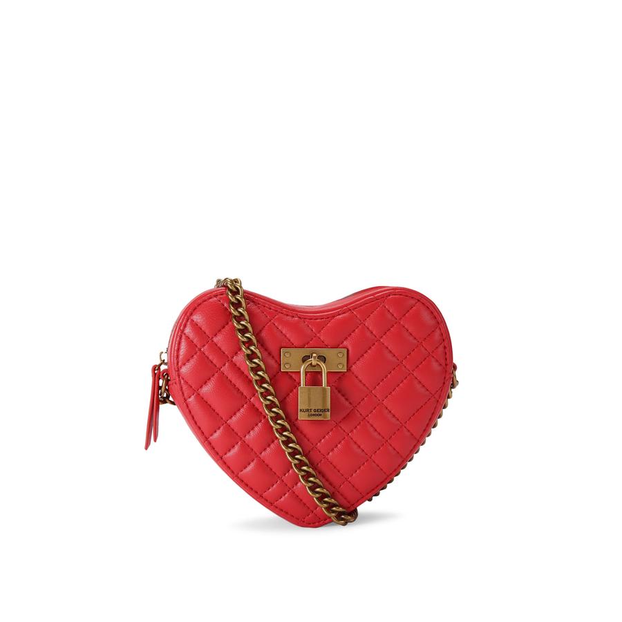 BRIXTON HEART XBODY - KURT GEIGER LONDON EVENING BAGS
