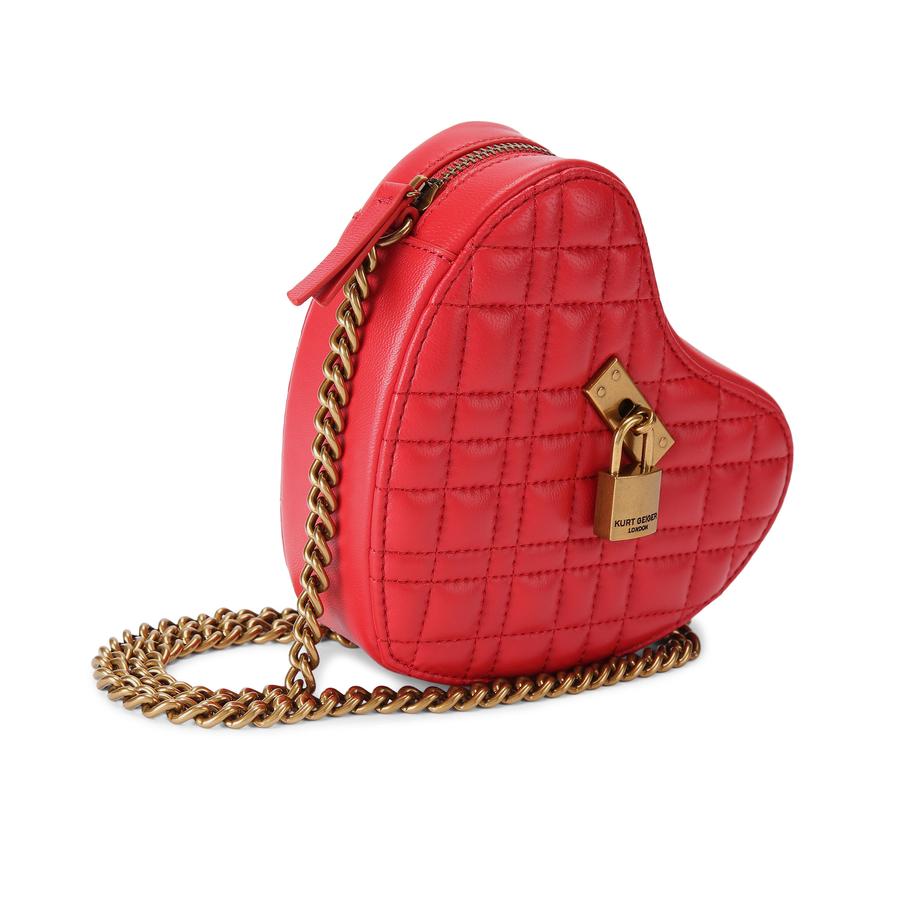 BRIXTON HEART XBODY - KURT GEIGER LONDON EVENING BAGS