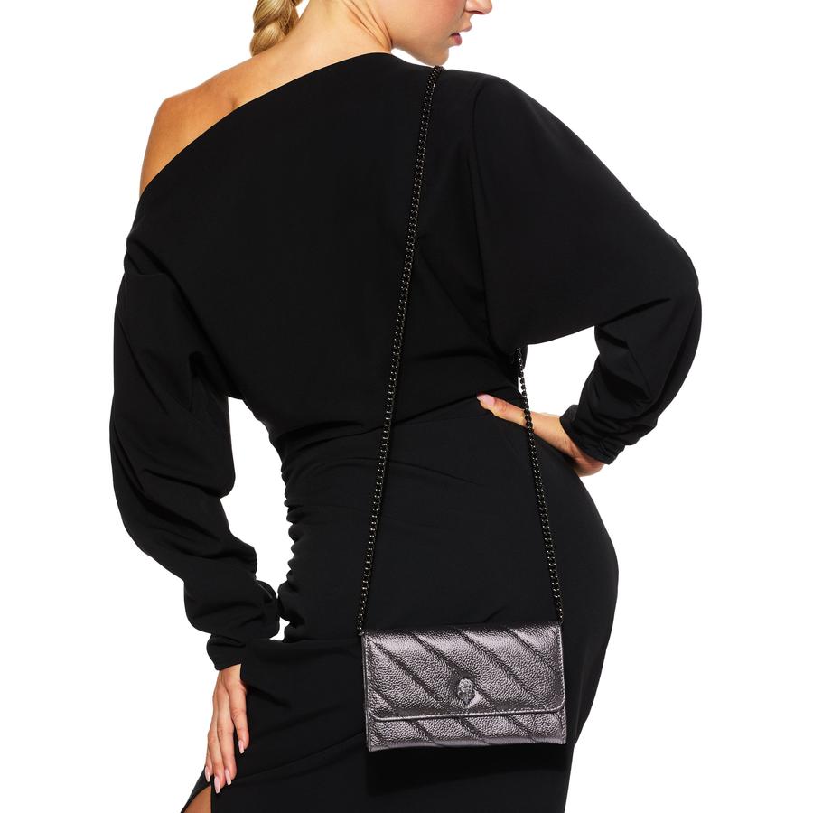 KGL SOHO WALLET ON CHAIN - KURT GEIGER LONDON SMALL LEATHER