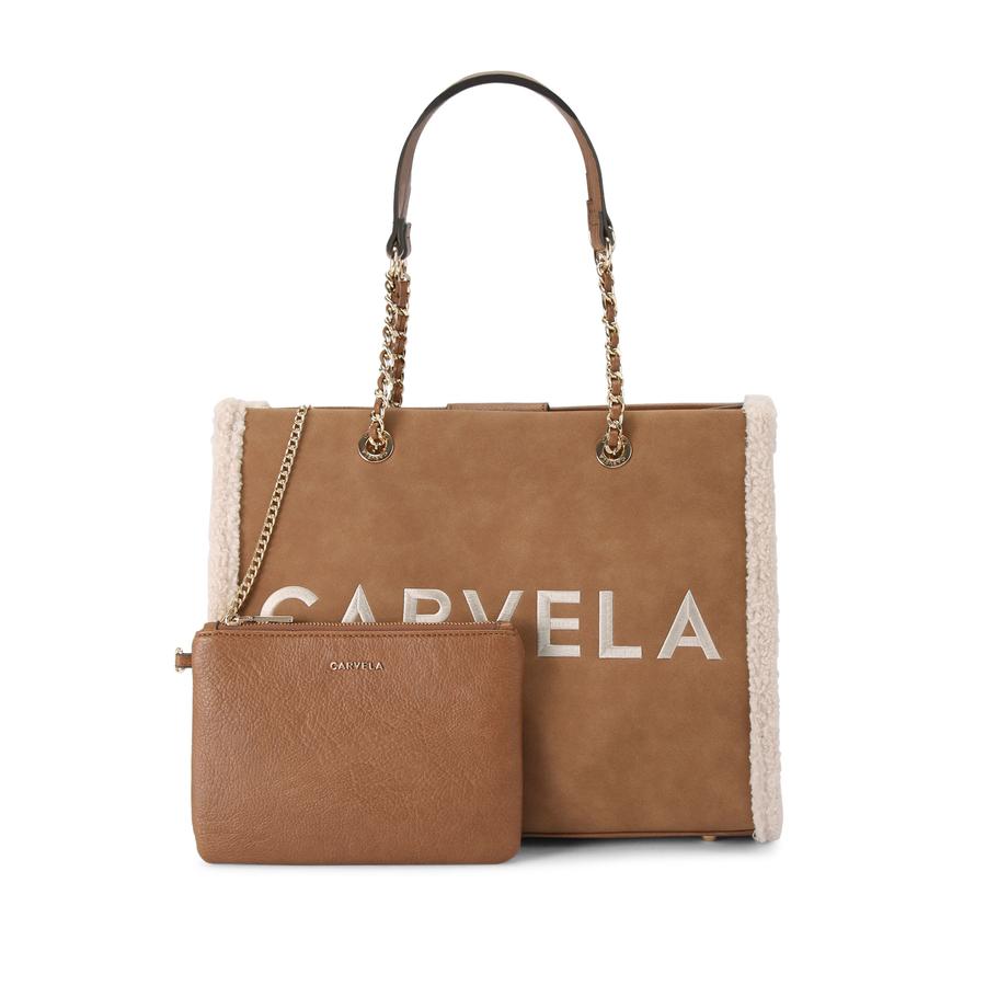 Carvela tan tote bag sale