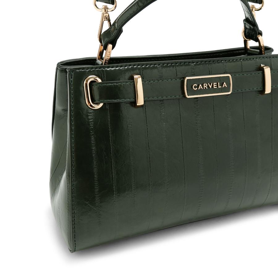 EC melodi カラビナ VIOLET BELTED MIDI - CARVELA HANDBAGS
