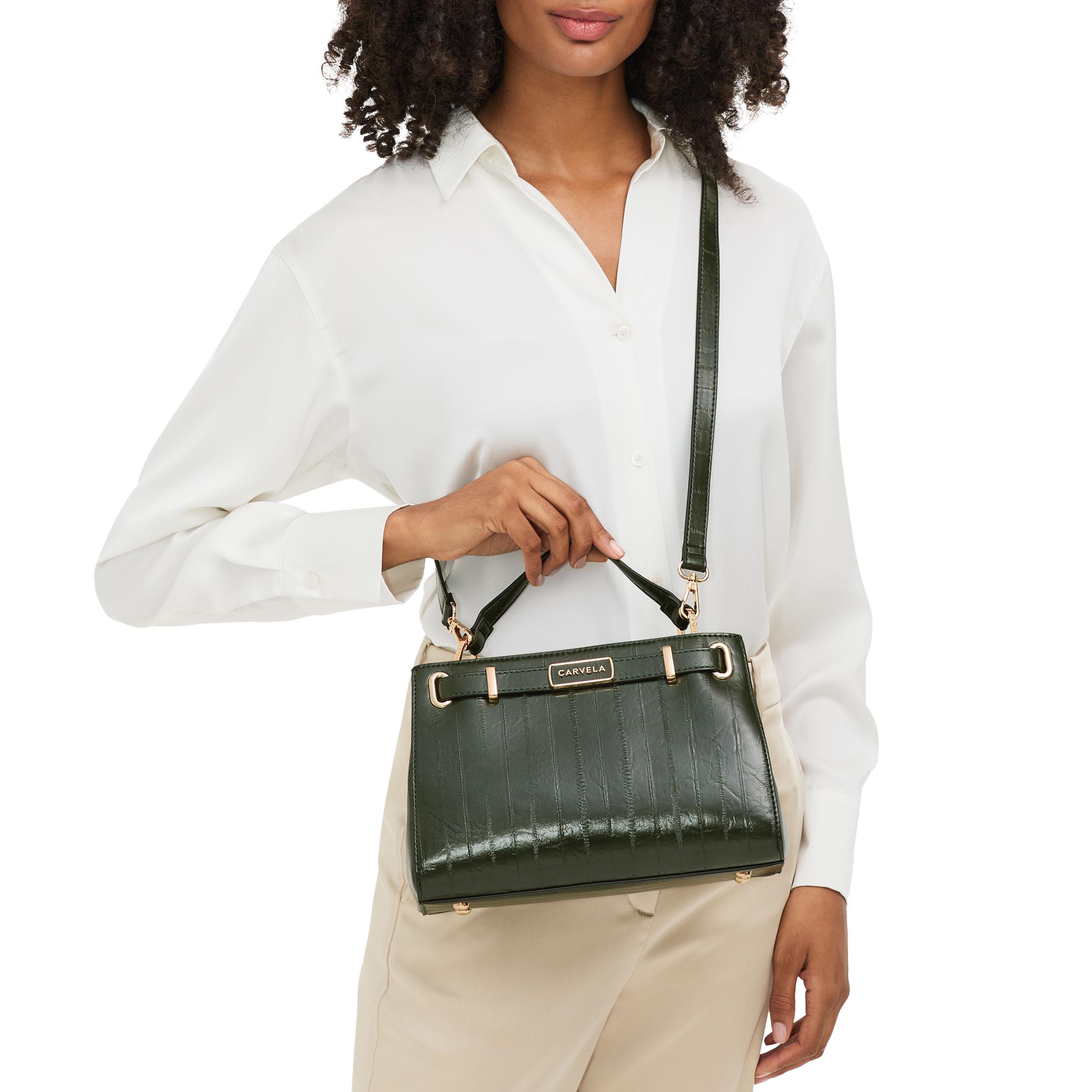 EC melodi カラビナ VIOLET BELTED MIDI - CARVELA HANDBAGS