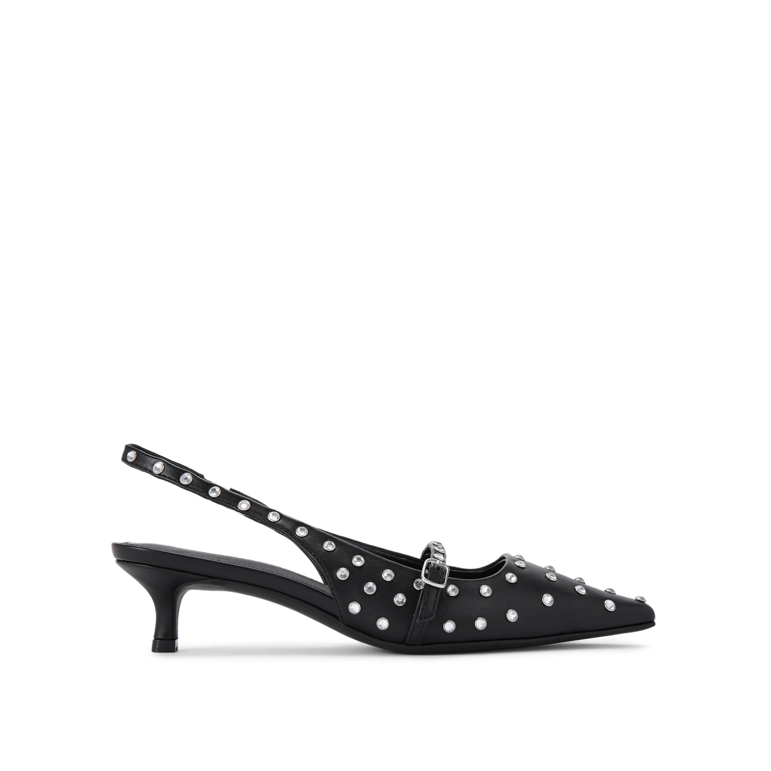 Studded slingback heels clearance