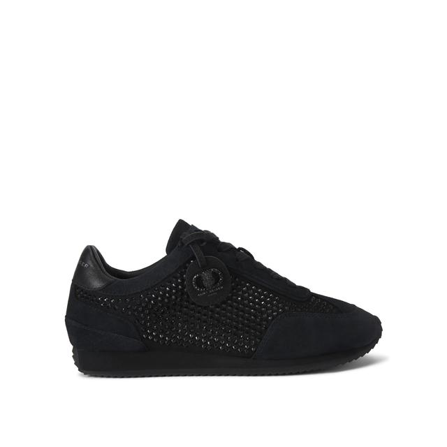 Kurt Geiger London Chelsea Drench Crystal Tag Sneaker