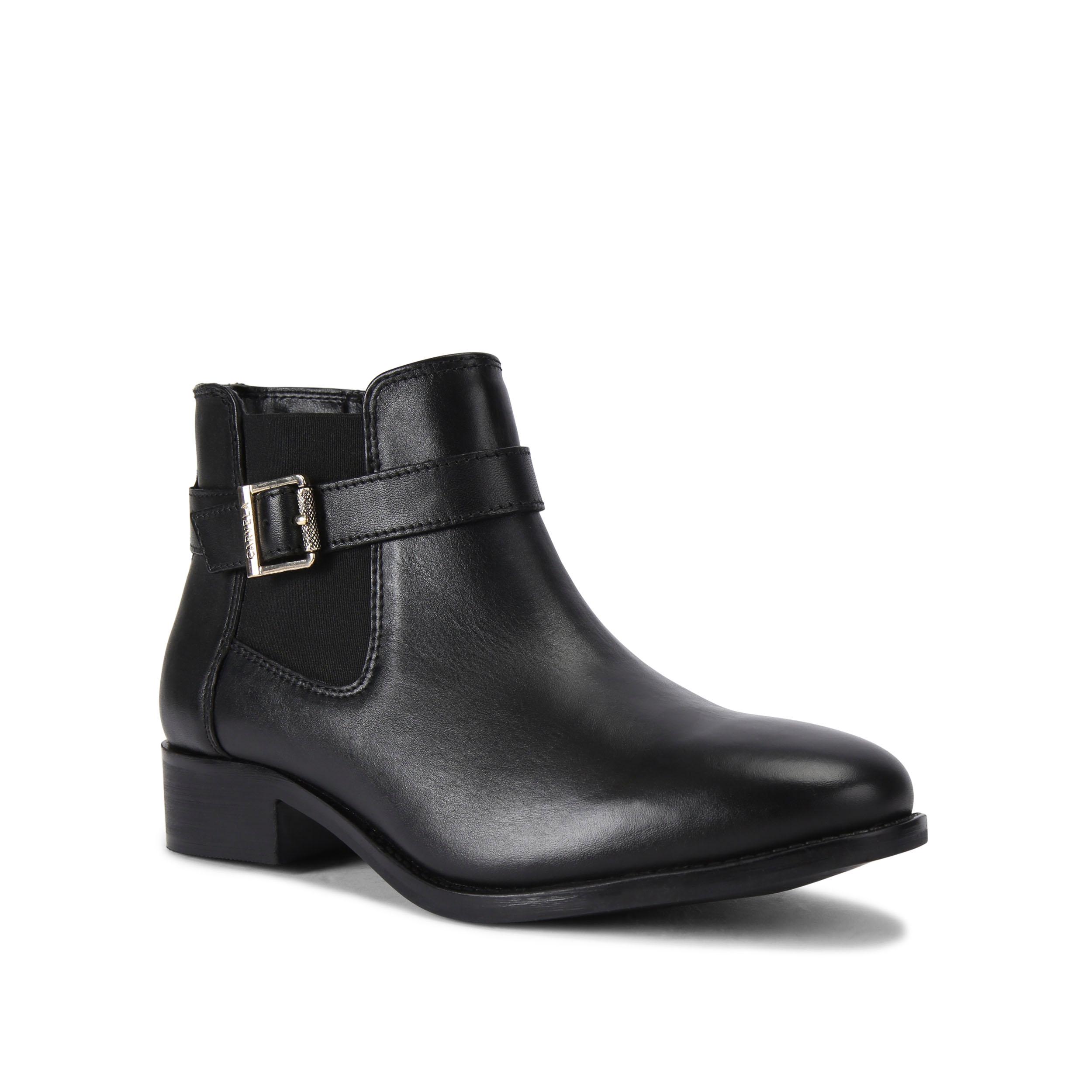 carvela silver ankle boots