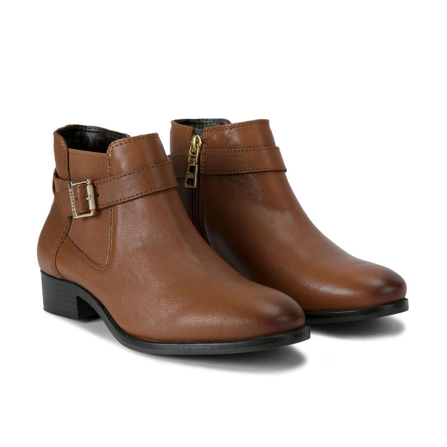 Low heel tan boots hotsell