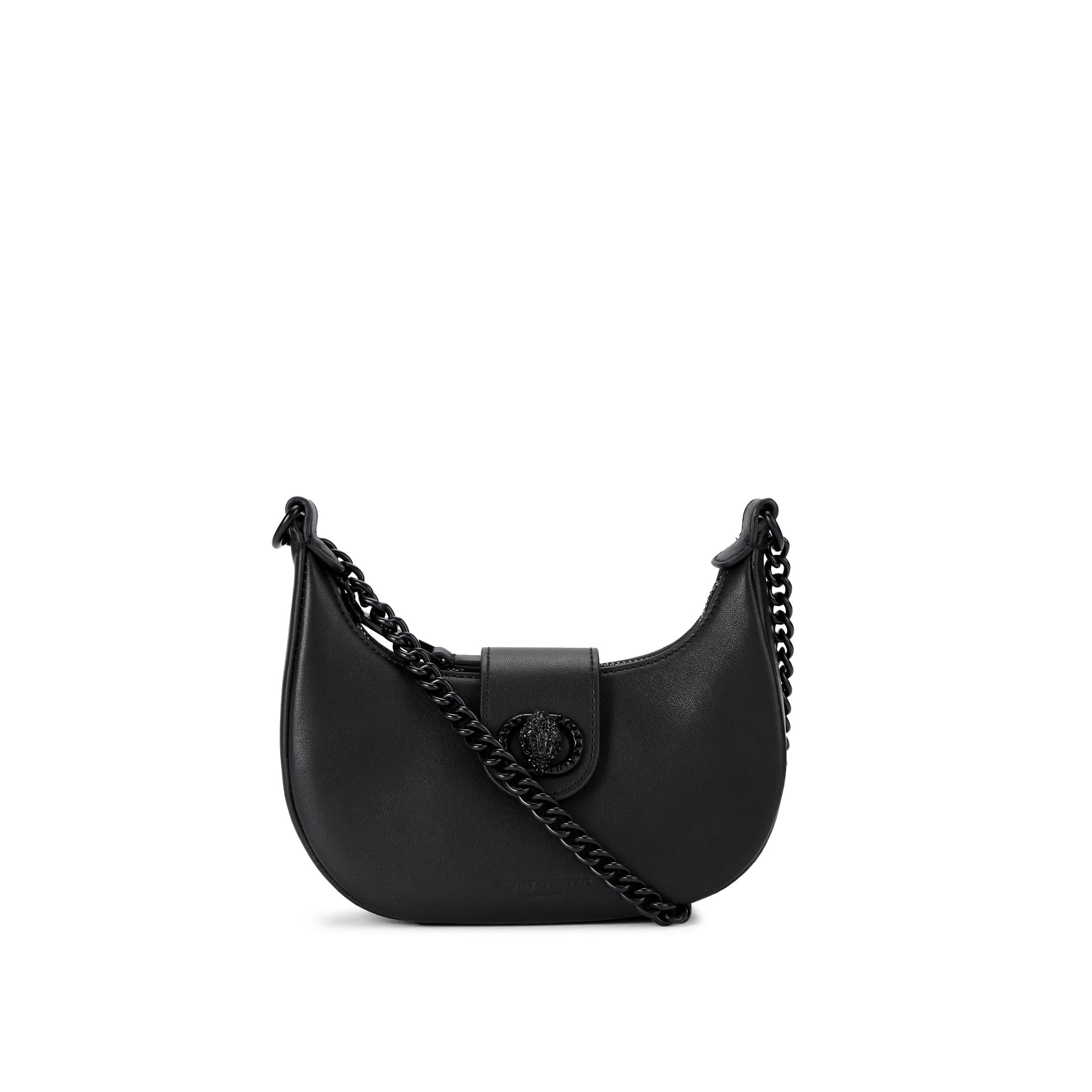 CHELSEA SM HOBO XBODY DR - KURT GEIGER LONDON EVENING BAGS
