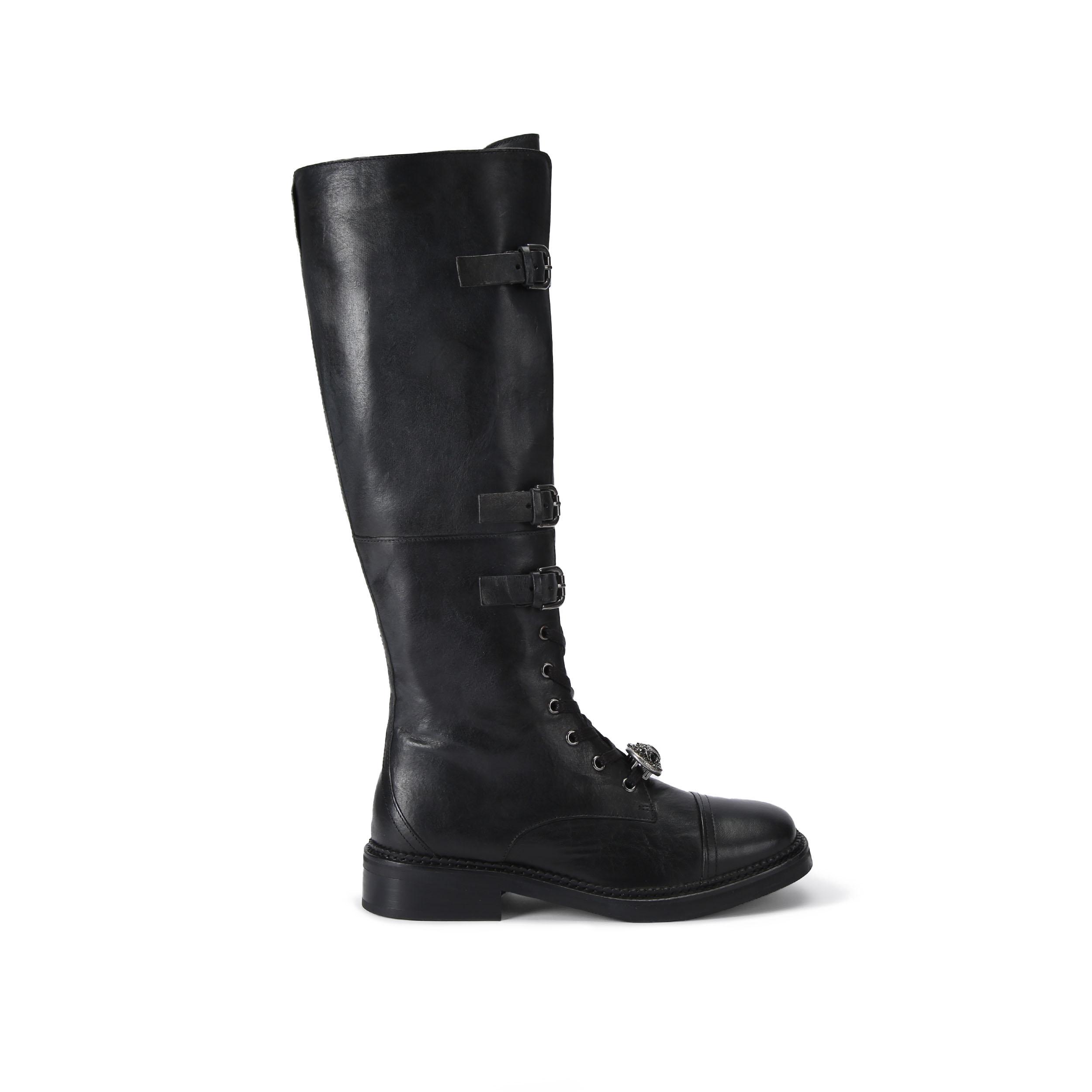 MONUMENT STRAP BOOT - KURT GEIGER LONDON High Leg Boots