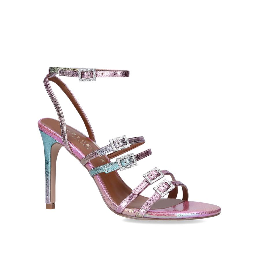 Pink kurt geiger heels best sale