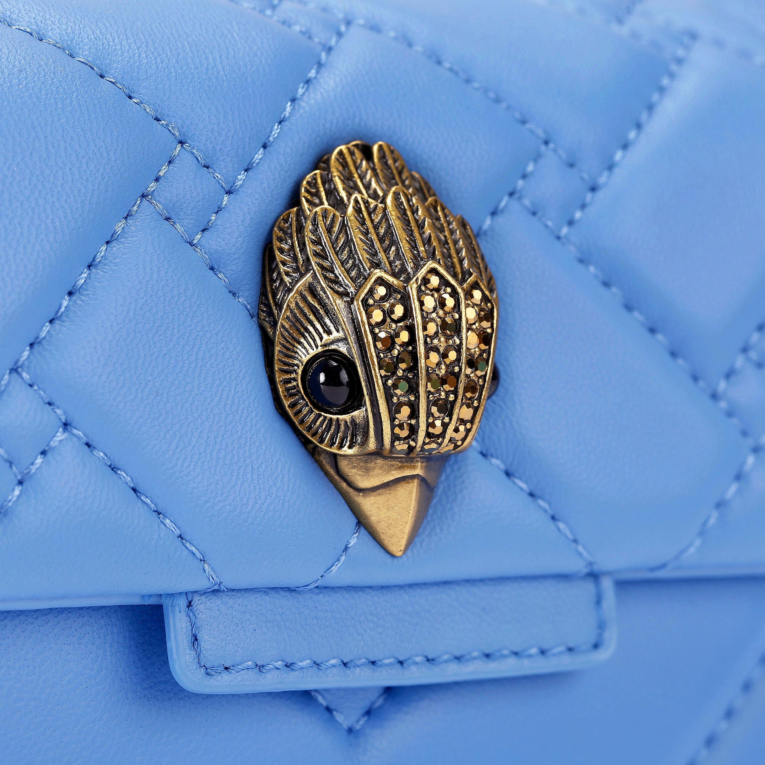 LEATHER MINI KENSINGTON KURT GEIGER LONDON EVENING BAGS