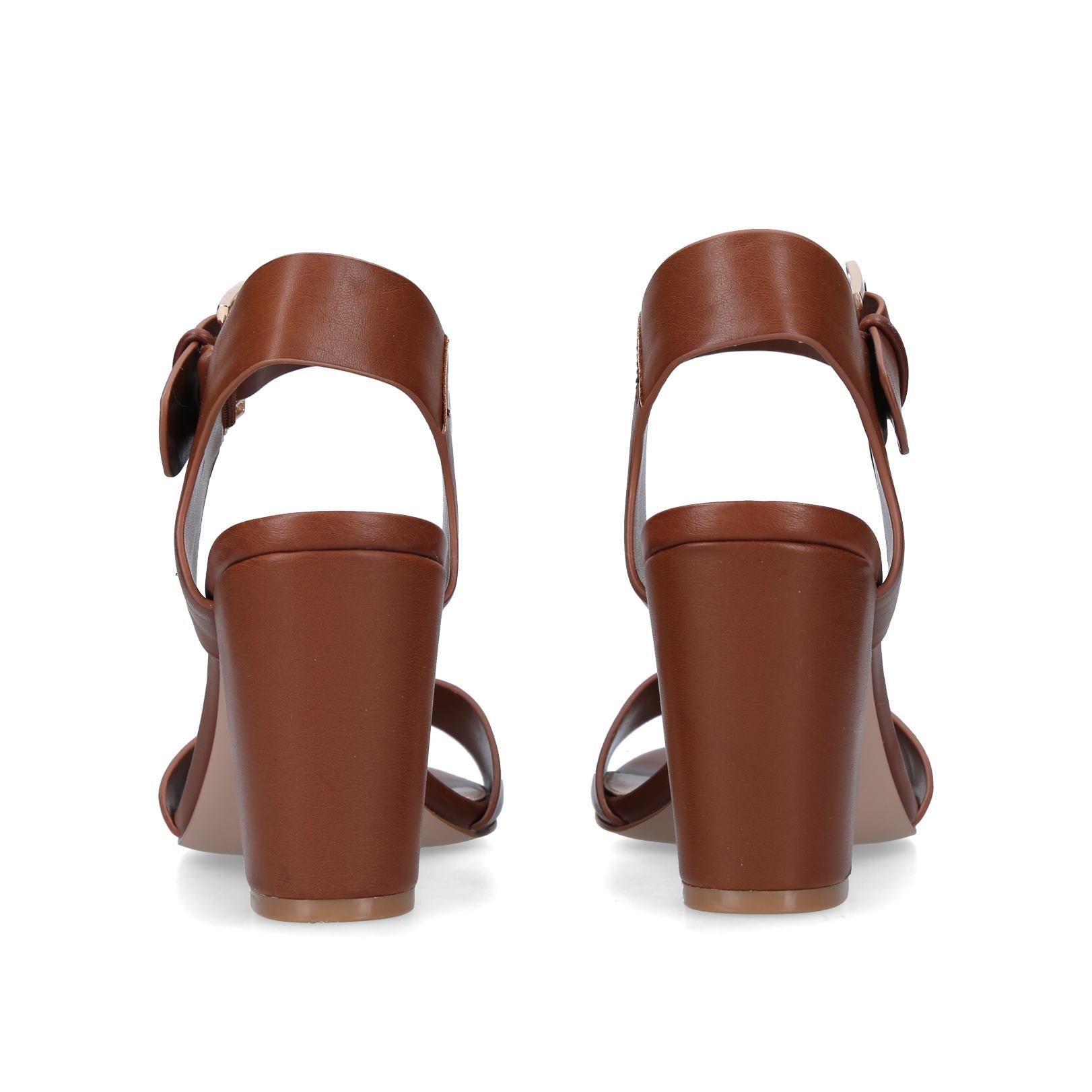 Carvela Tan Colour Heels CARVELA Sparkle Stunning Strappy Tan