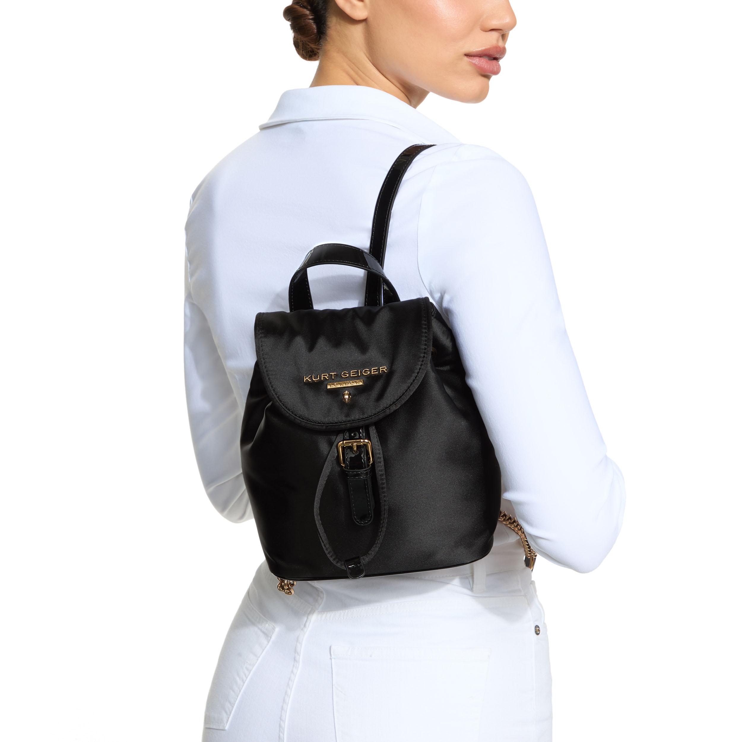 Kurt Geiger London Small Portobello Metallic Seascape Backpack PORTOBELLO SM BACKPACK - KURT GEIGER LONDON DAY BAGS main image 3