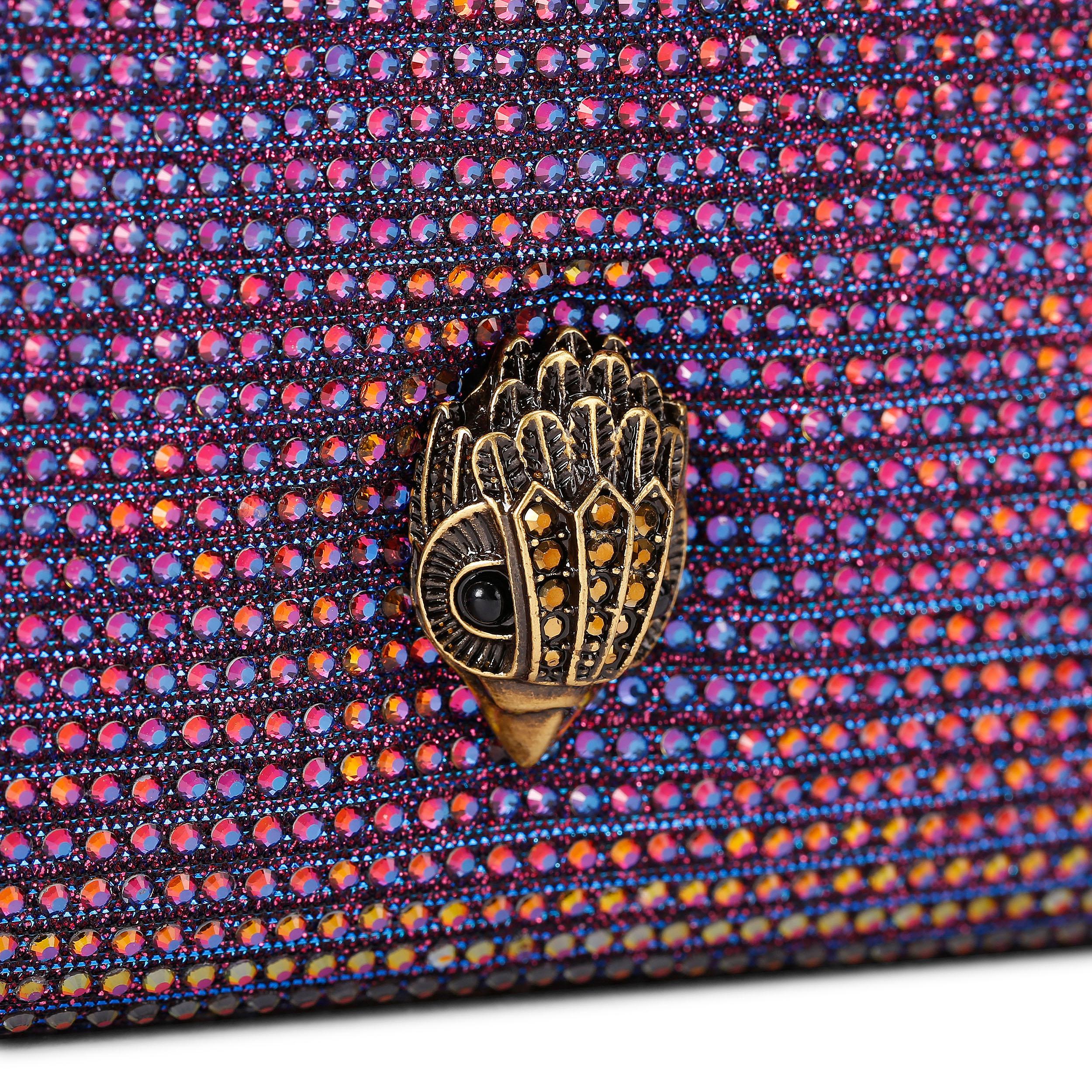 CRYSTAL QUILT BOX CLUTCH