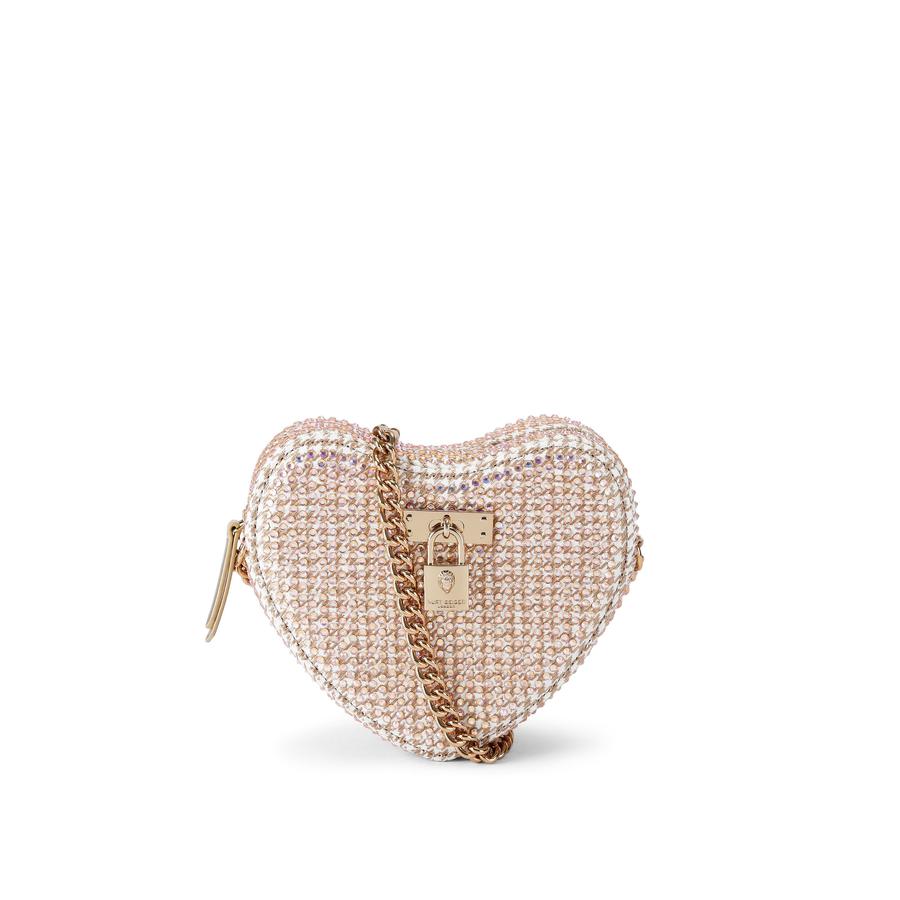 FABRIC BRIXTON HEART XB - KURT GEIGER LONDON EVENING BAGS