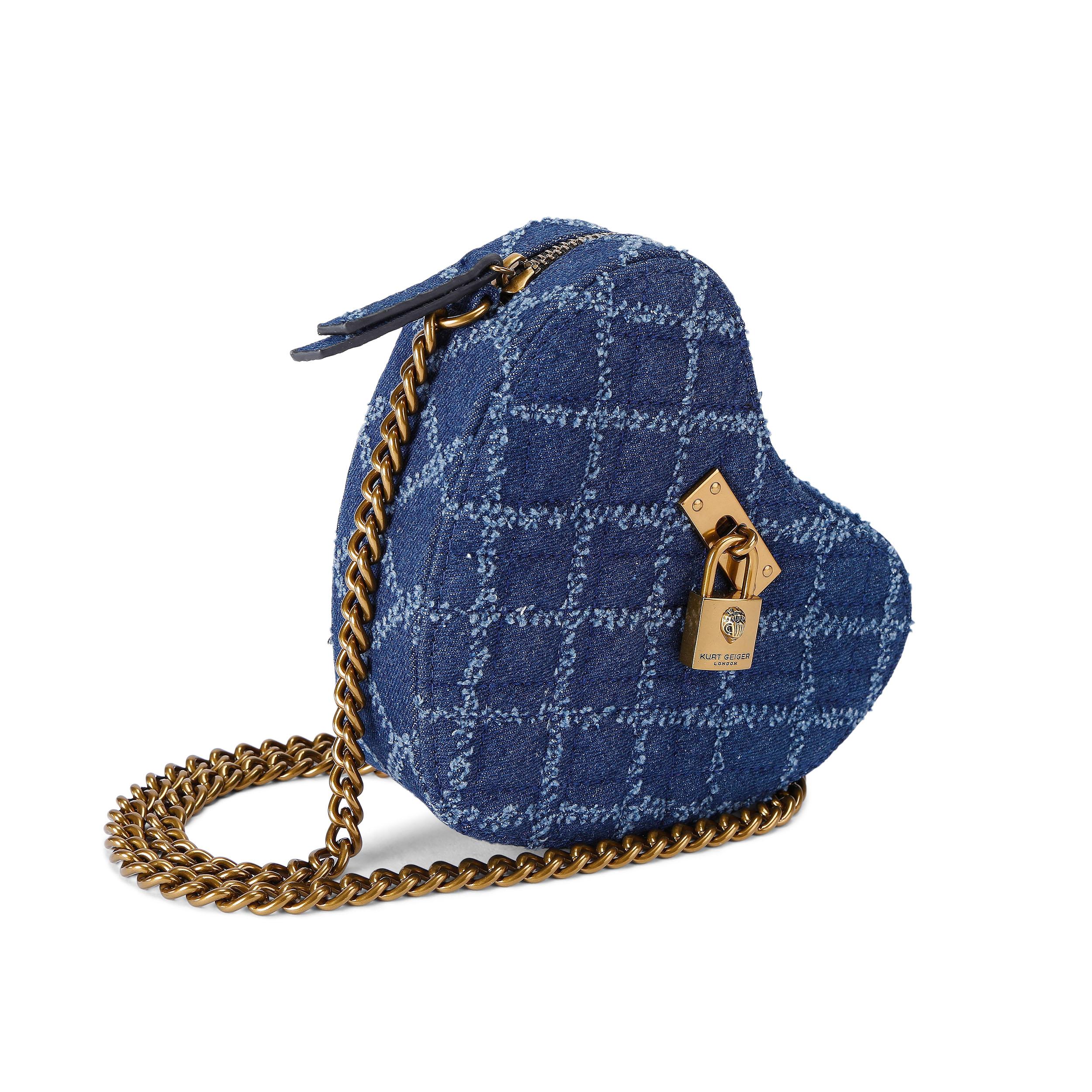 BRIXTON HEART XBODY - KURT GEIGER LONDON EVENING BAGS