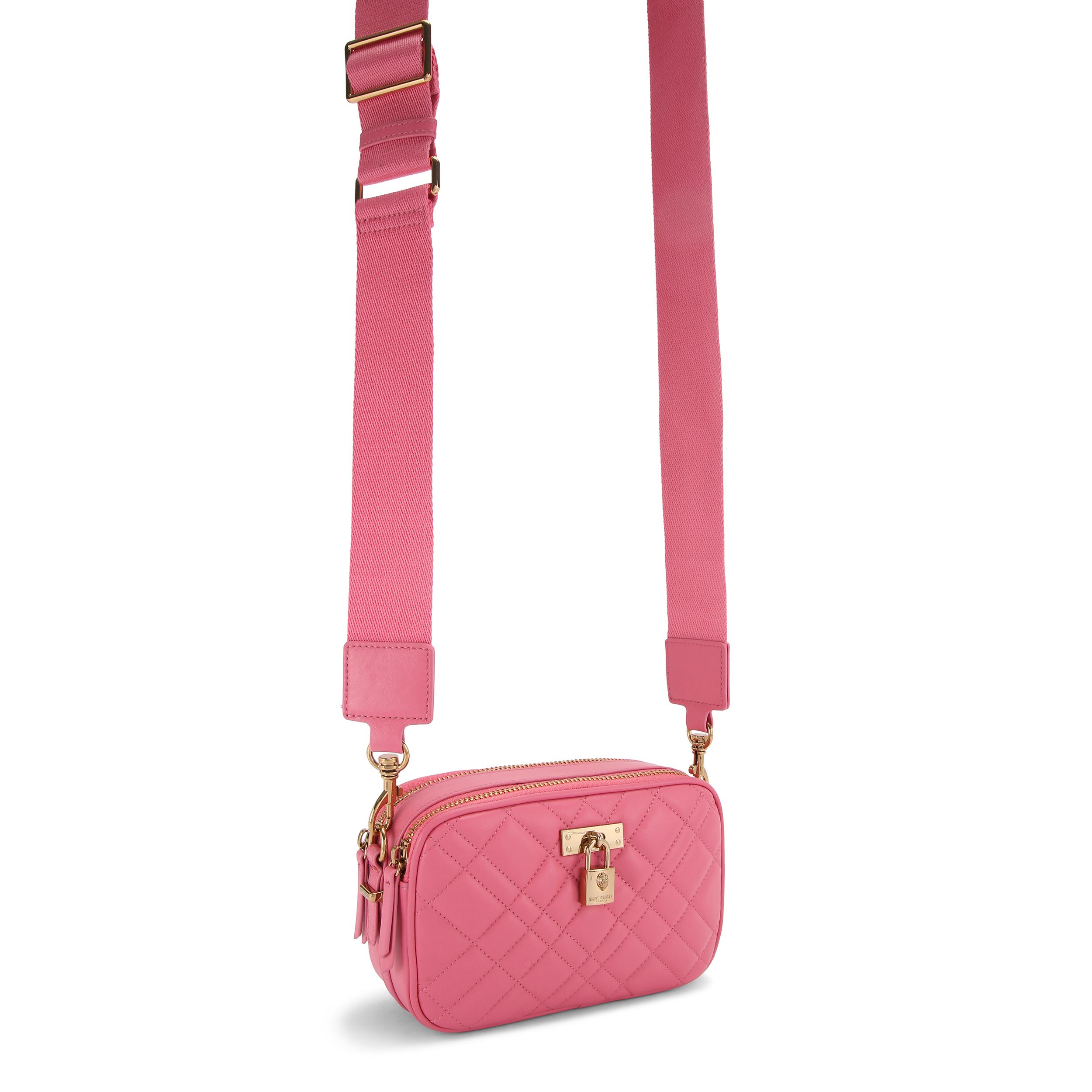 BRIXTON 2ZIP CAMERA BAG - KURT GEIGER LONDON DAY BAGS