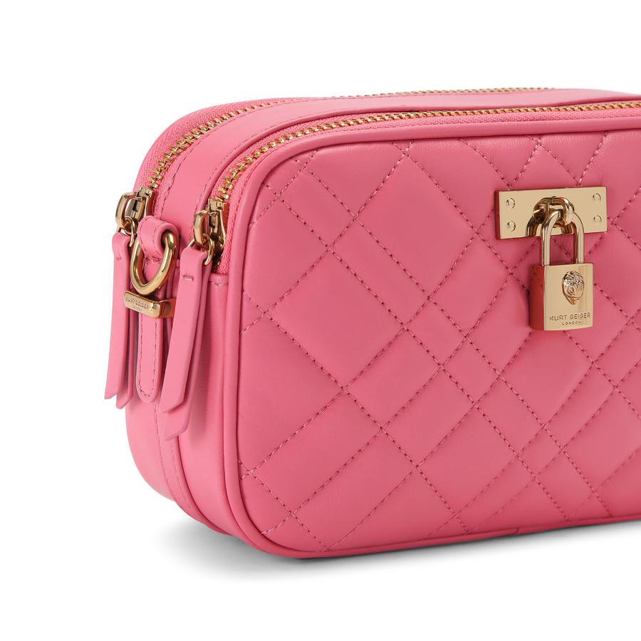 BRIXTON 2ZIP CAMERA BAG - KURT GEIGER LONDON DAY BAGS