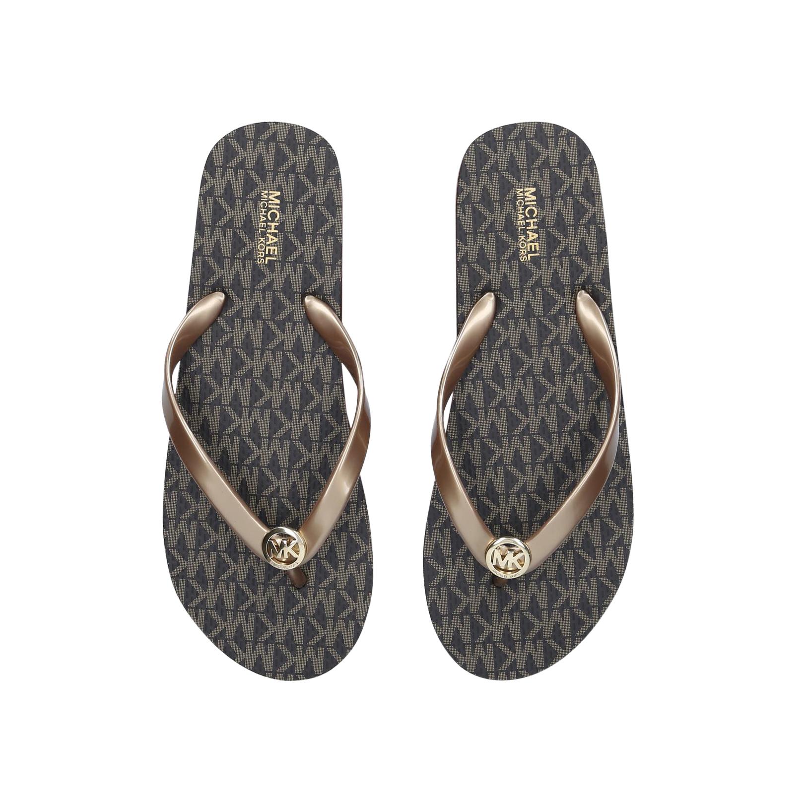 Michael kors flip flops womens 2015 online