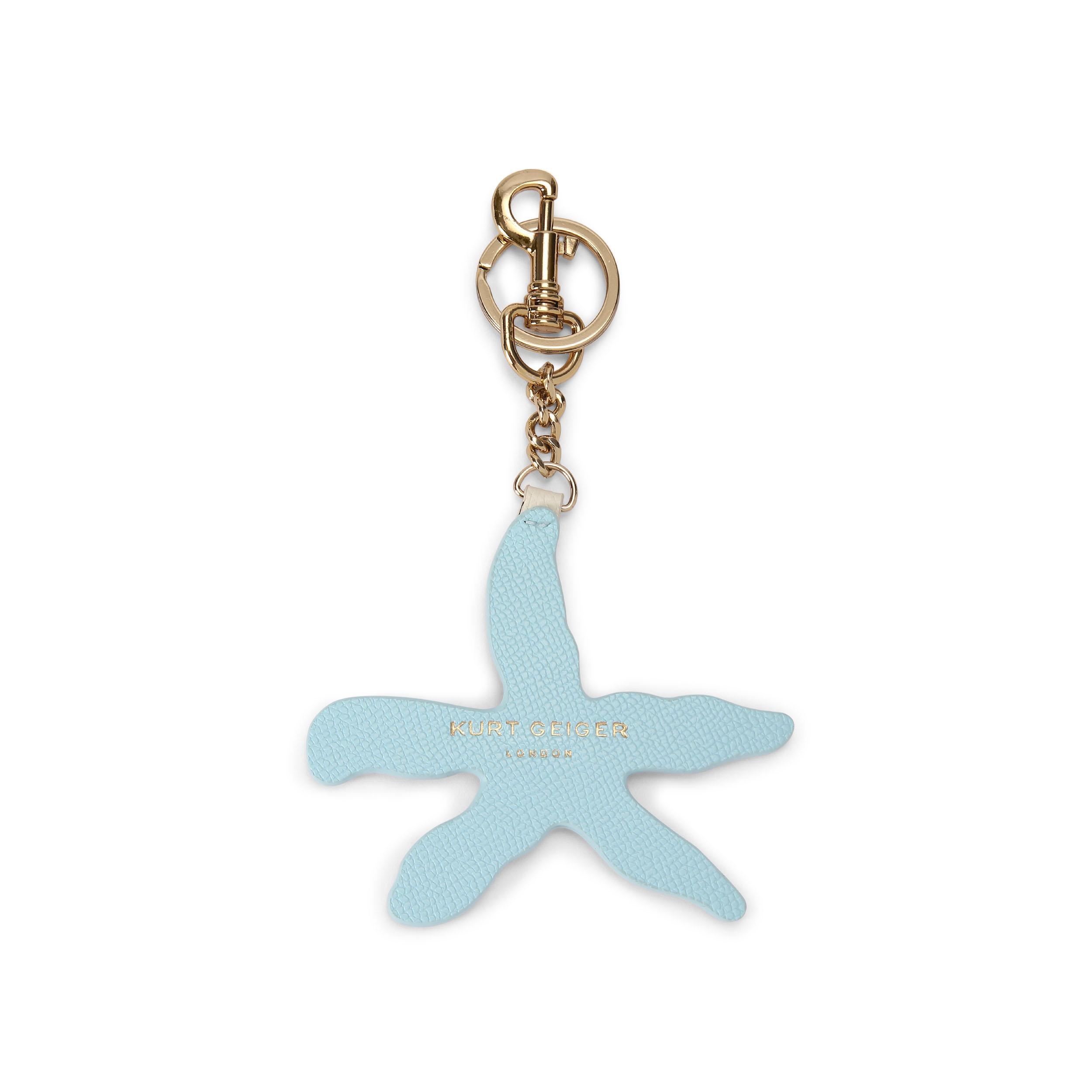 STARFISH KEYRING - KURT GEIGER LONDON SMALL LEATHER GOODS