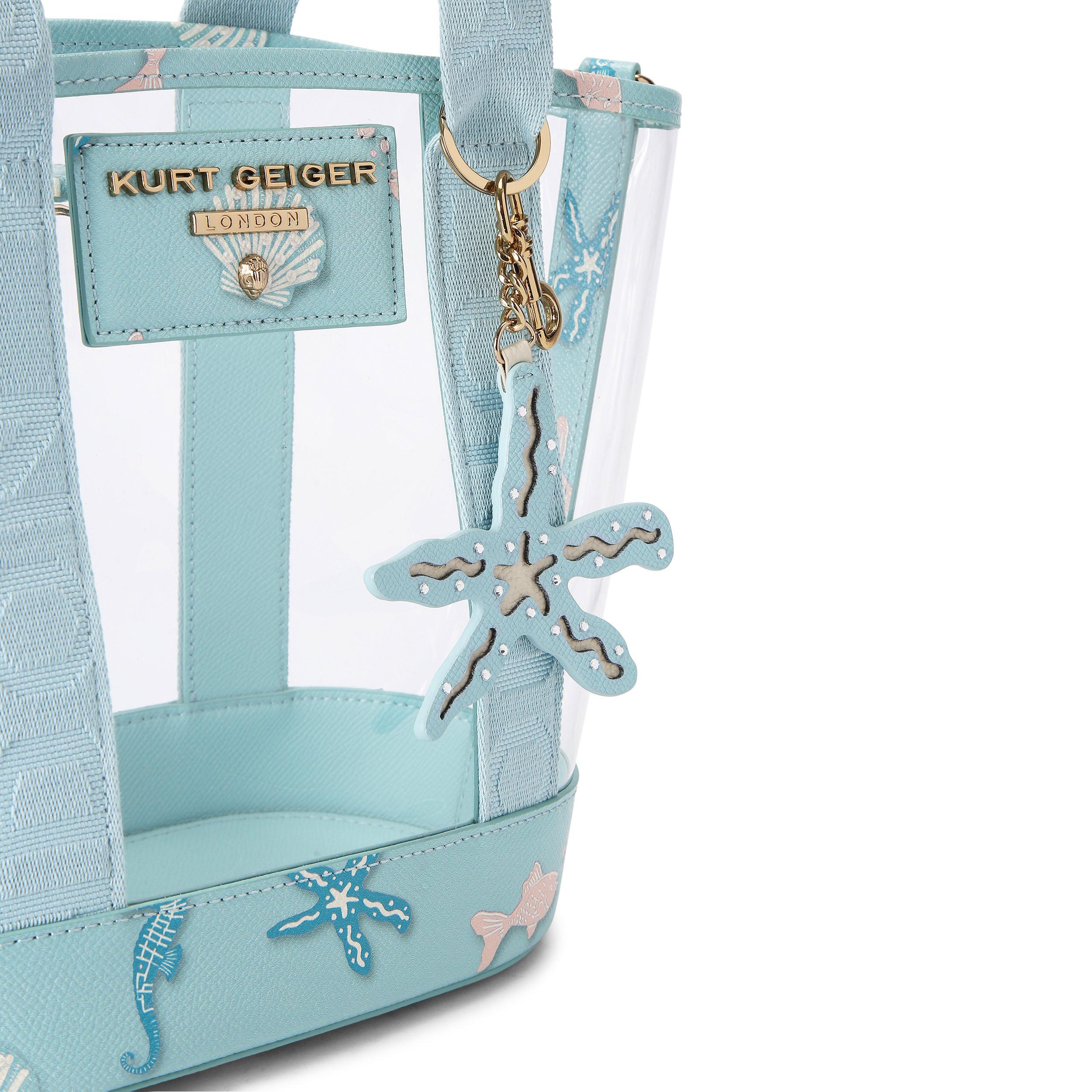 STARFISH KEYRING - KURT GEIGER LONDON SMALL LEATHER GOODS