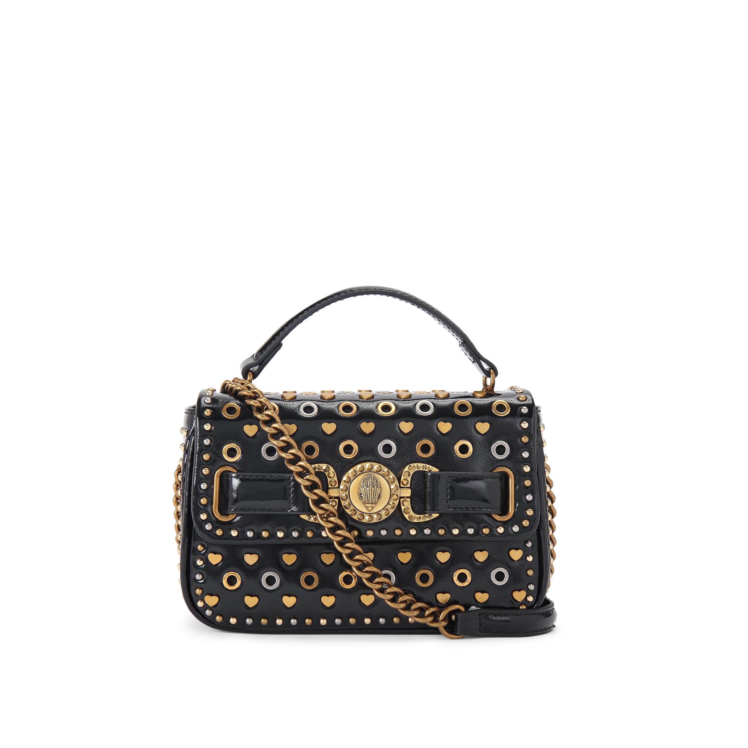 【Old Folk House】Studs Shoulder Bag mini-mansion-bag-studs-black-