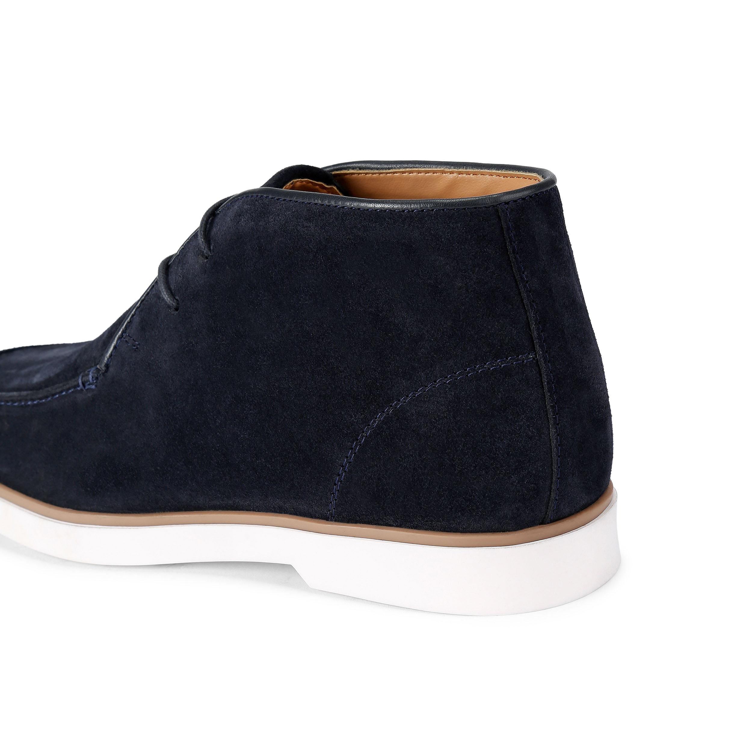 Kurt Geiger Navy Suede Chukka Boots Size EU 42/ US 9 Flecos Navy Suede Men main image 4