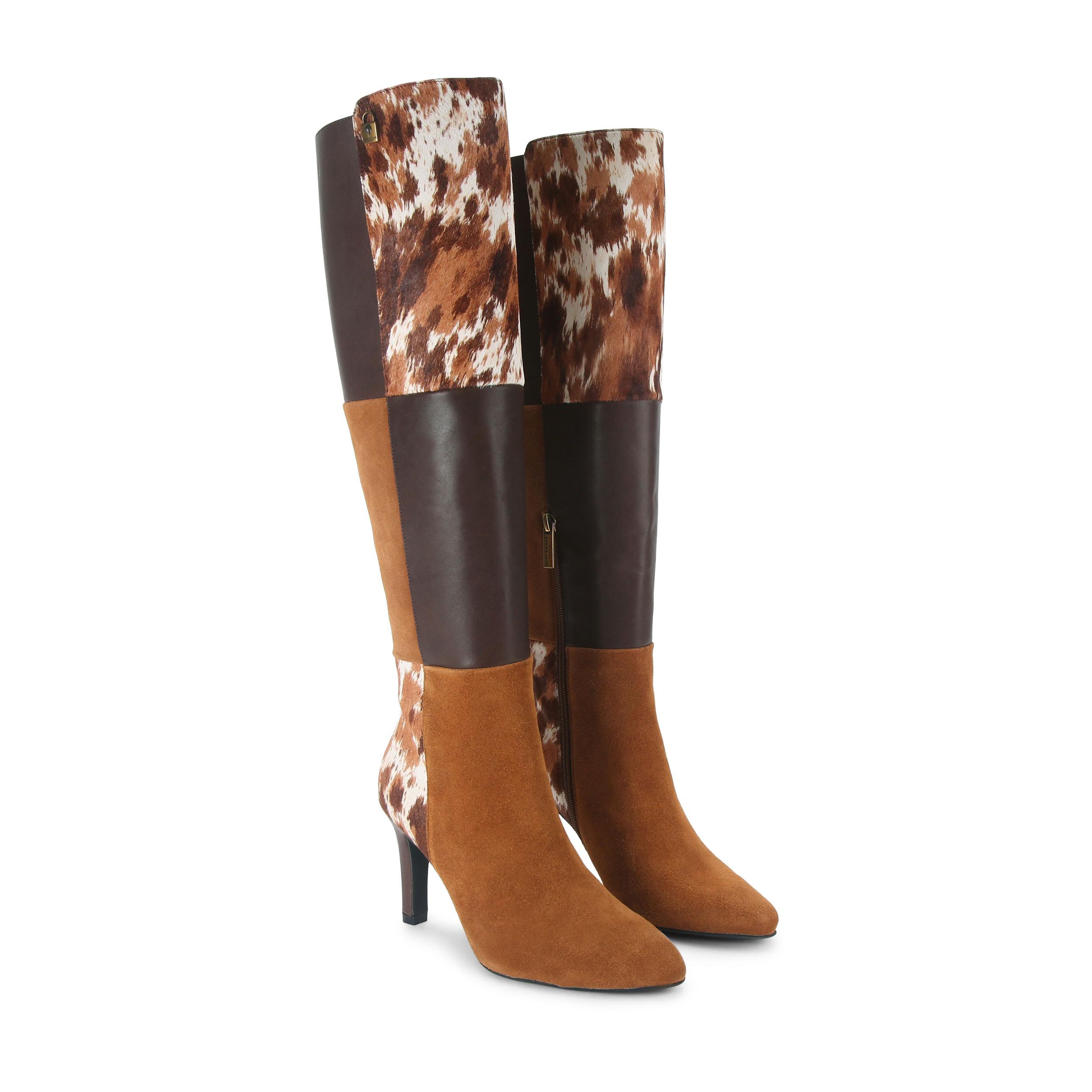 KGL PANELLED KNEE BOOT KURT GEIGER LONDON High Leg Boots