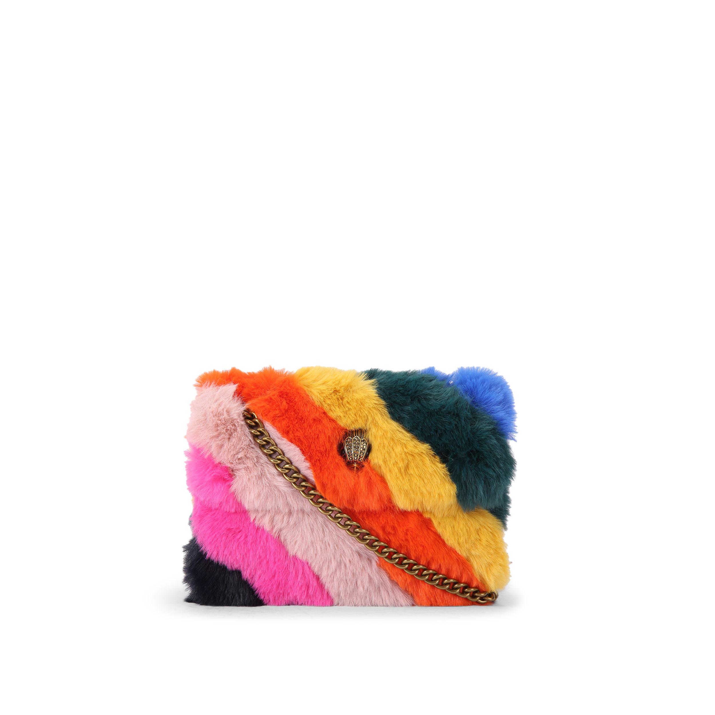 FAUX FUR MINI SOHO - KURT GEIGER LONDON EVENING BAGS