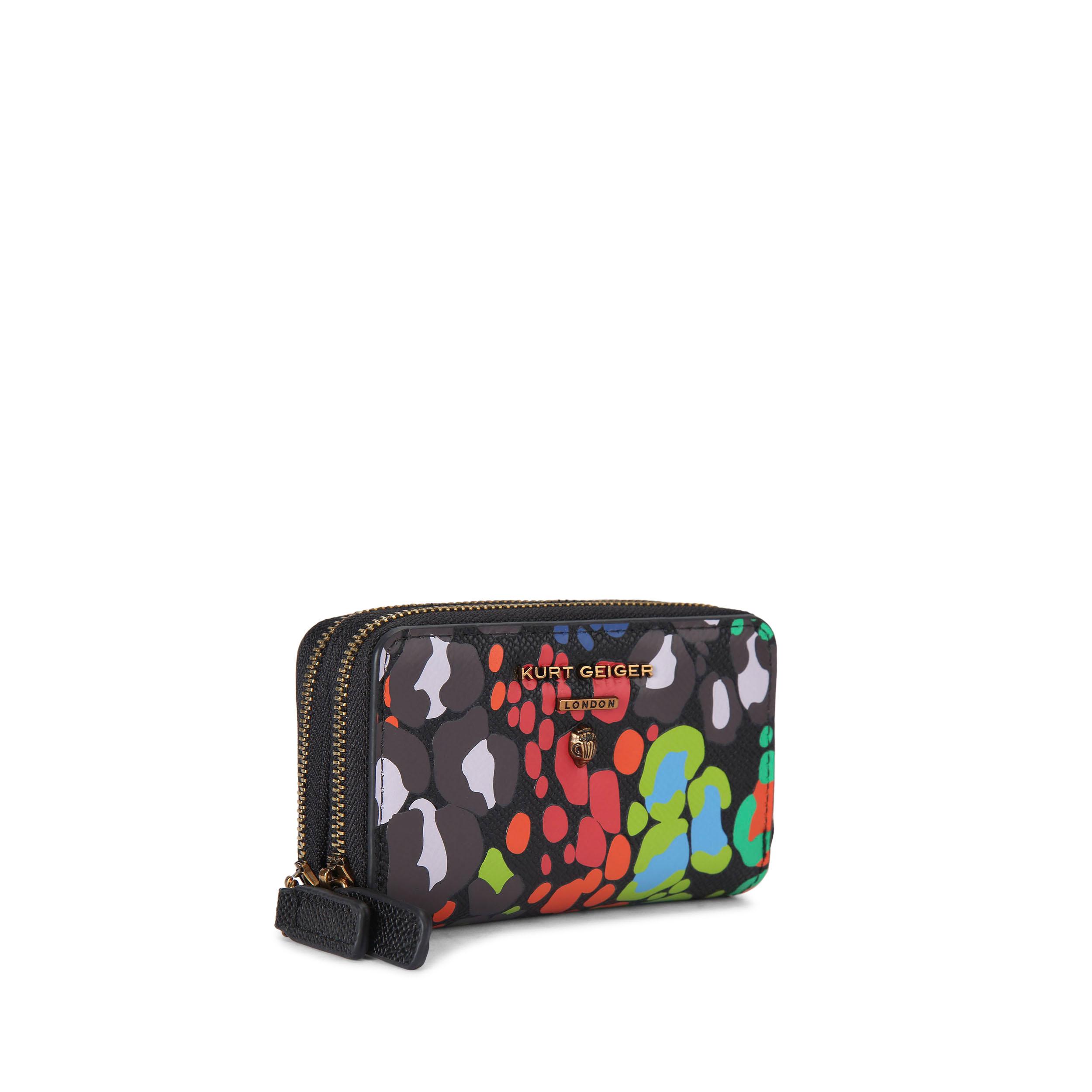 HAMPSTEAD 2ZIP WALLET - KURT GEIGER LONDON SMALL LEATHER GOODS