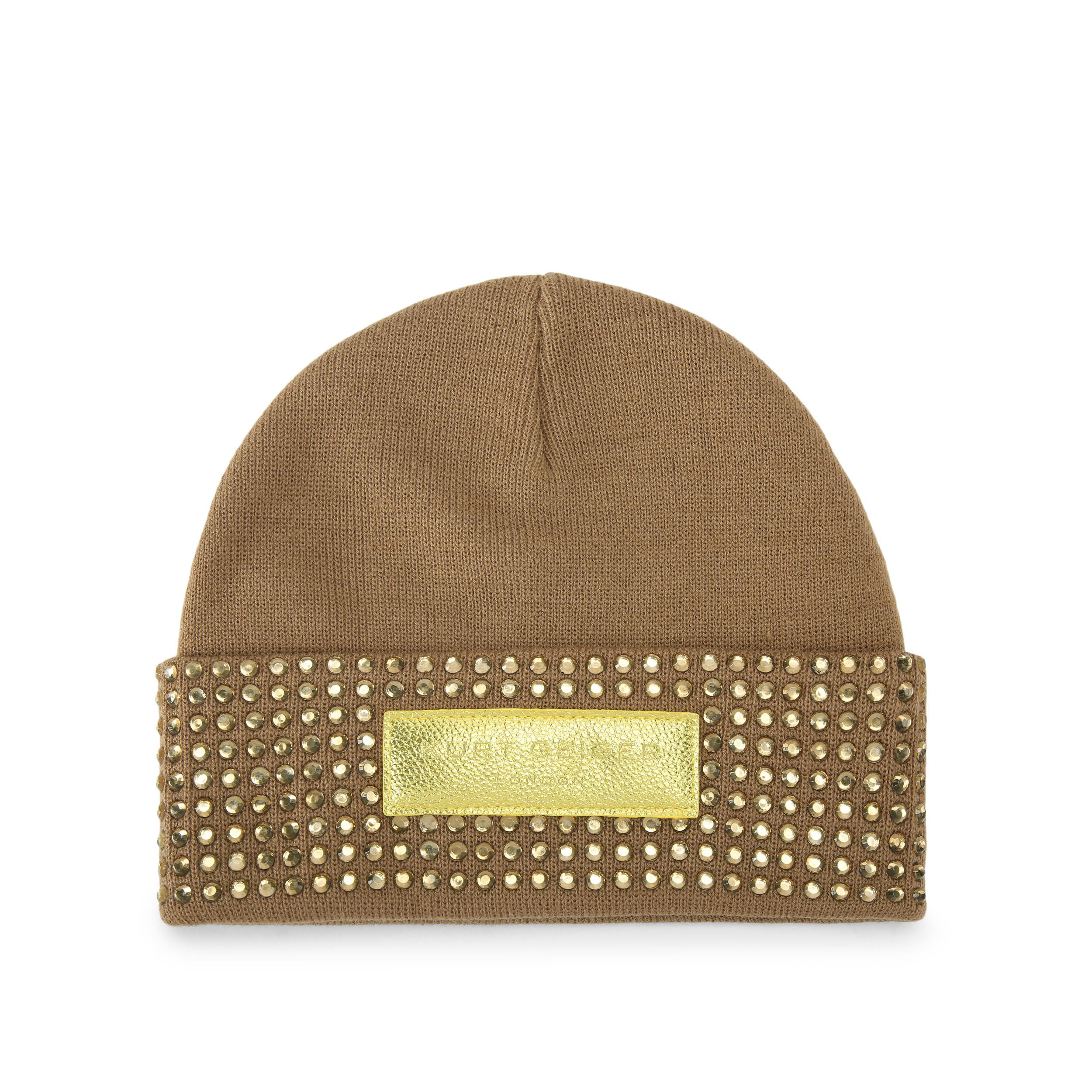 Kurt Geiger Logo Patch Crystal Cuff Beanie KURT GEIGER LONDON Logo Patch Crystal Cuff | Mercari main image 2