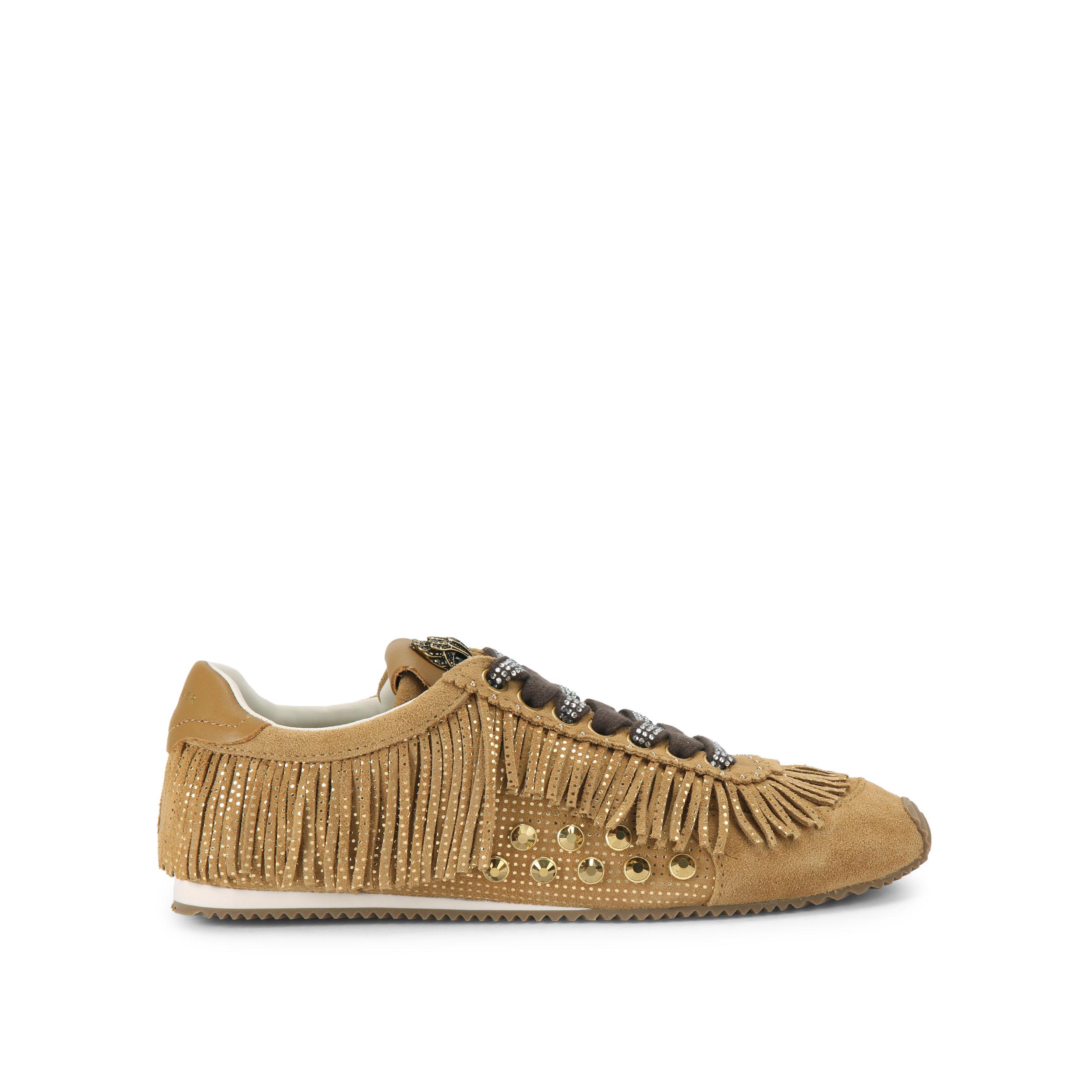 Islington Fringe Sneaker - tan