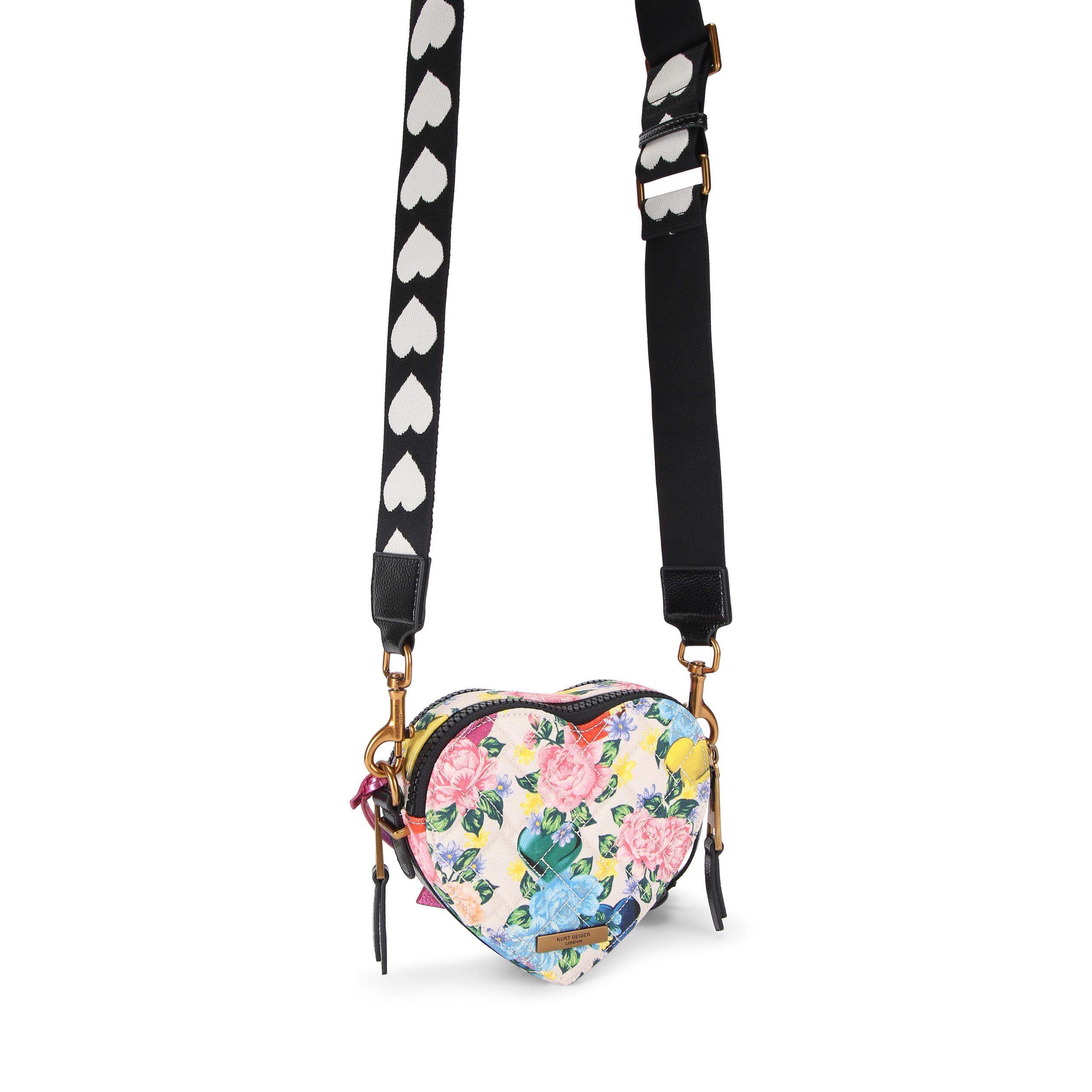 DUAL ZIP SOUTHBANK HEART BAG