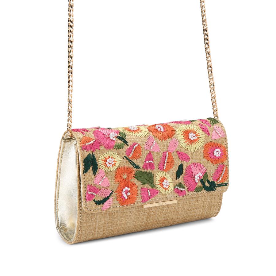 GIORGIA FLOWER CLUTCH - Carvela HANDBAGS