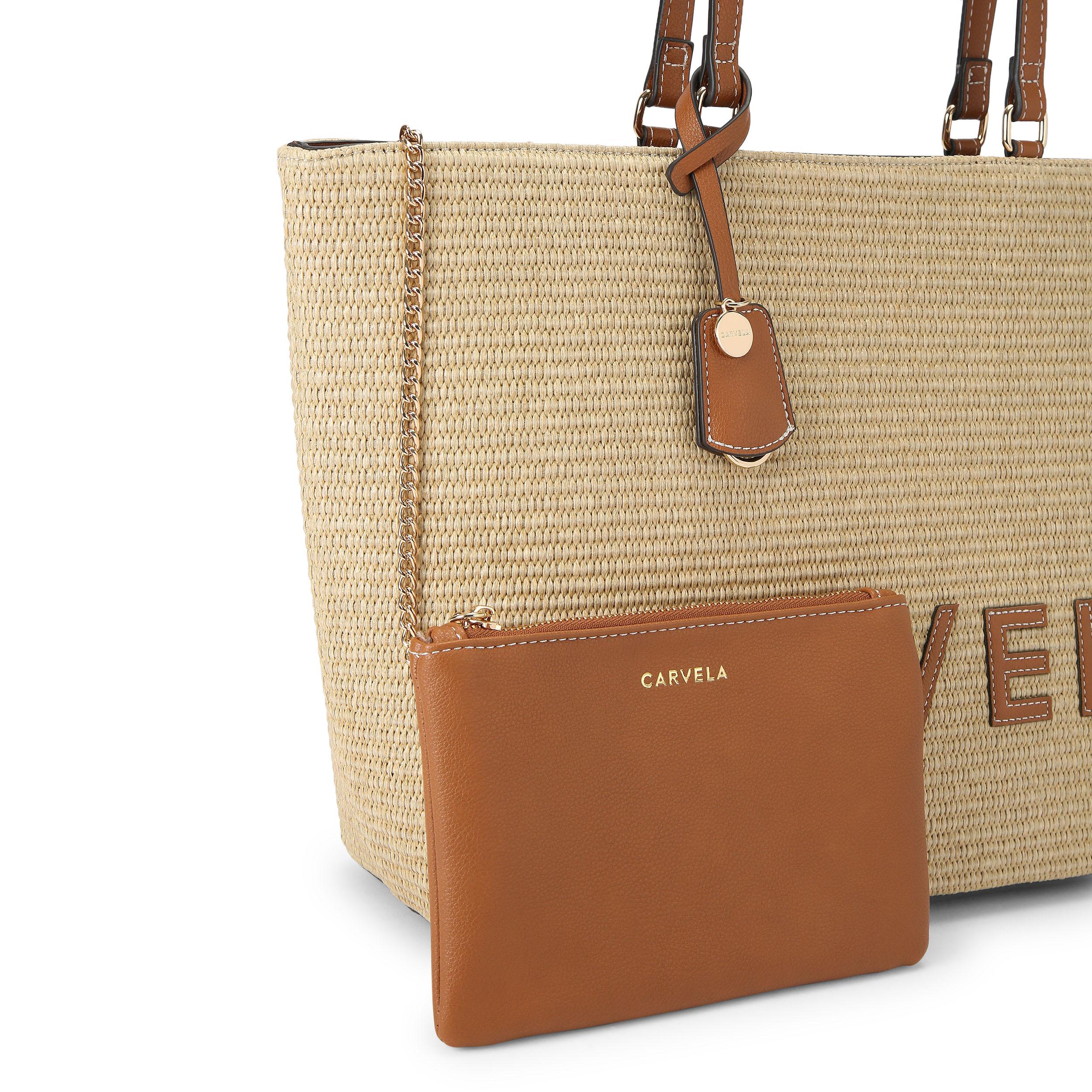 FRAME RAFFIA TOTE - Carvela HANDBAGS
