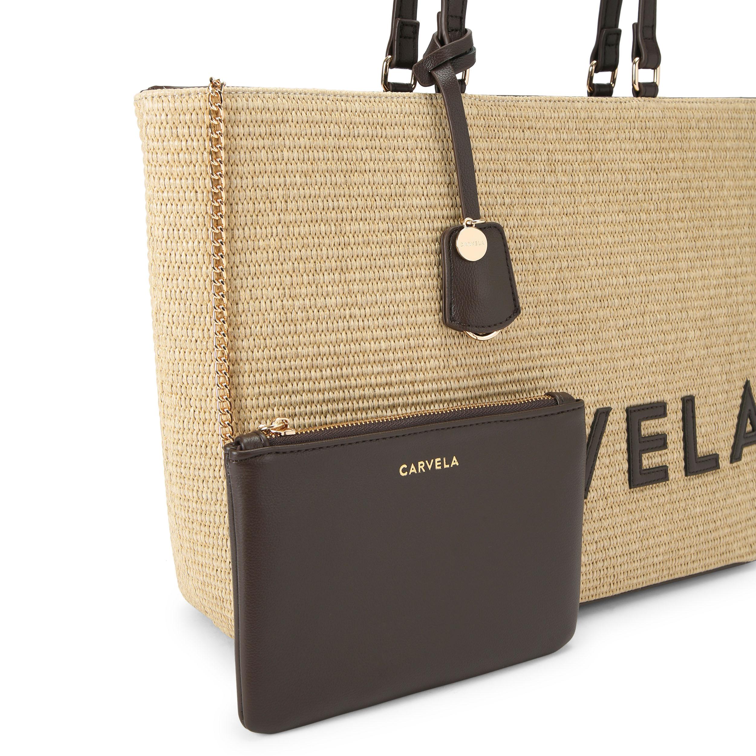 FRAME RAFFIA TOTE - Carvela HANDBAGS