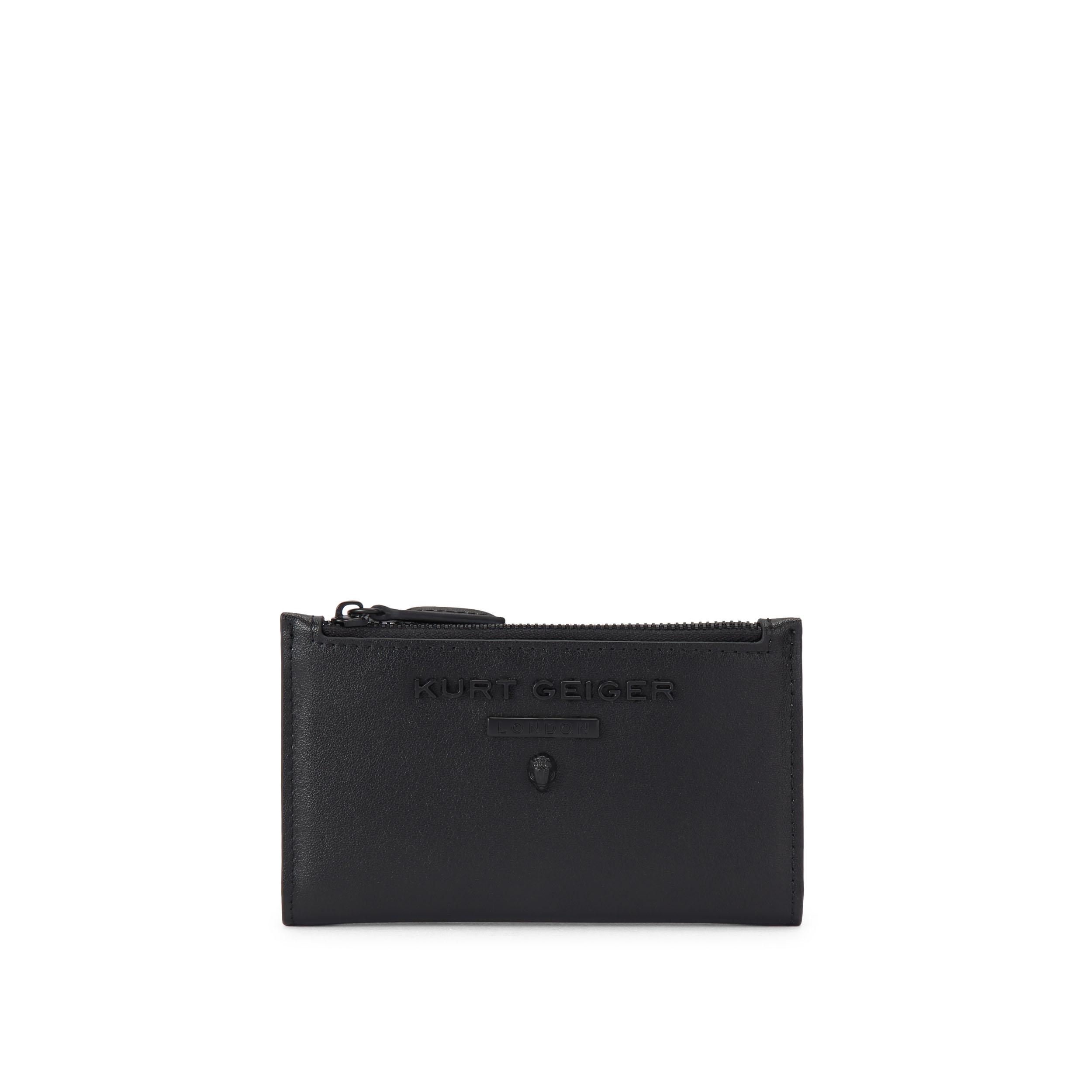 CARD HOLDER B - KURT GEIGER LONDON SMALL LEATHER GOODS Kurt Geiger London Surrey Leather Card Case  NWT main image 1