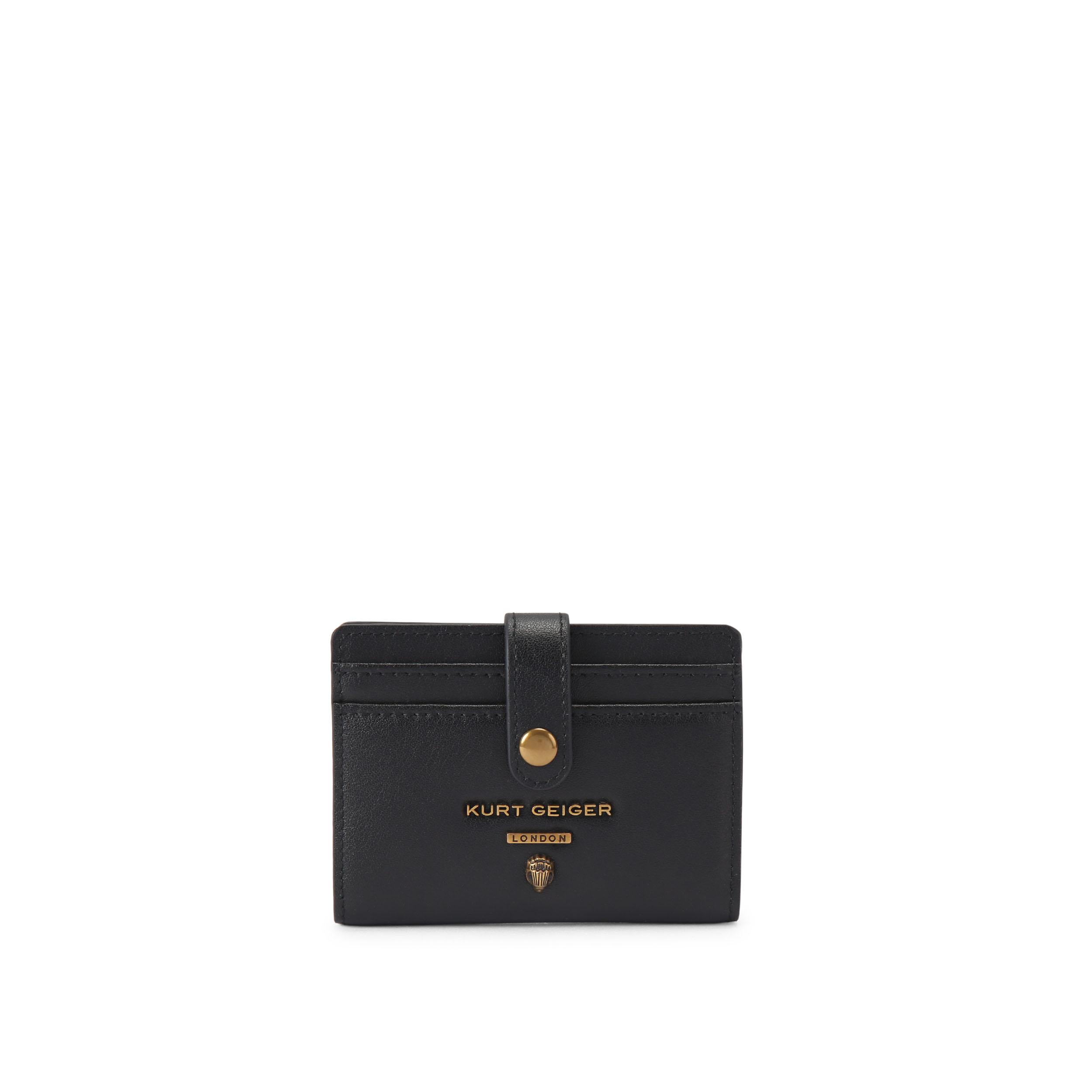 CARD HOLDER B - KURT GEIGER LONDON SMALL LEATHER GOODS Kurt Geiger London Surrey Leather Card Case  NWT main image 0