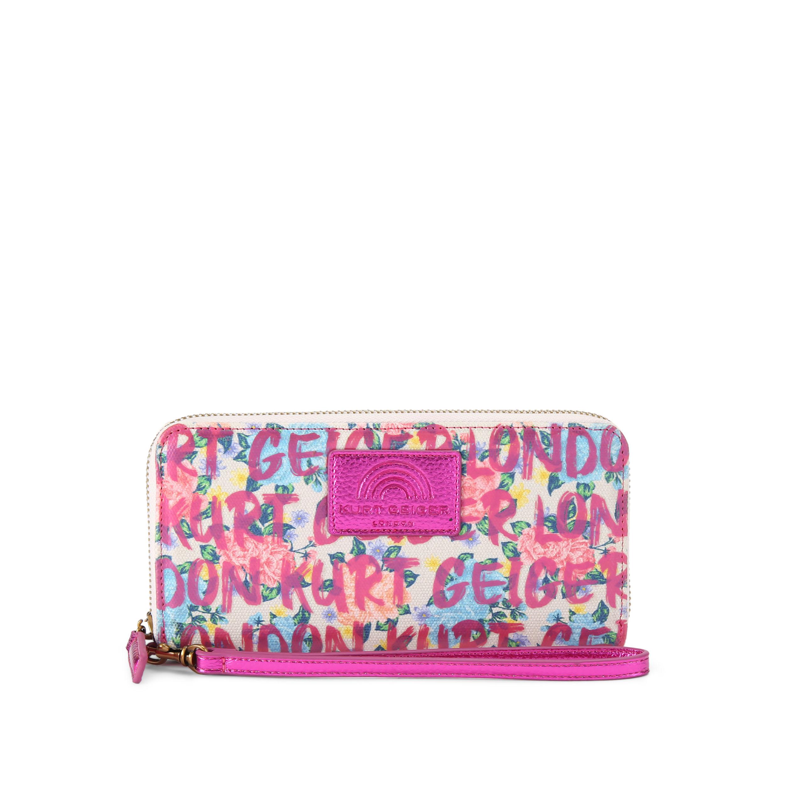 VICTORIA ZIP AROUND WR - Kurt Geiger London SMALL LEATHER GOODS
