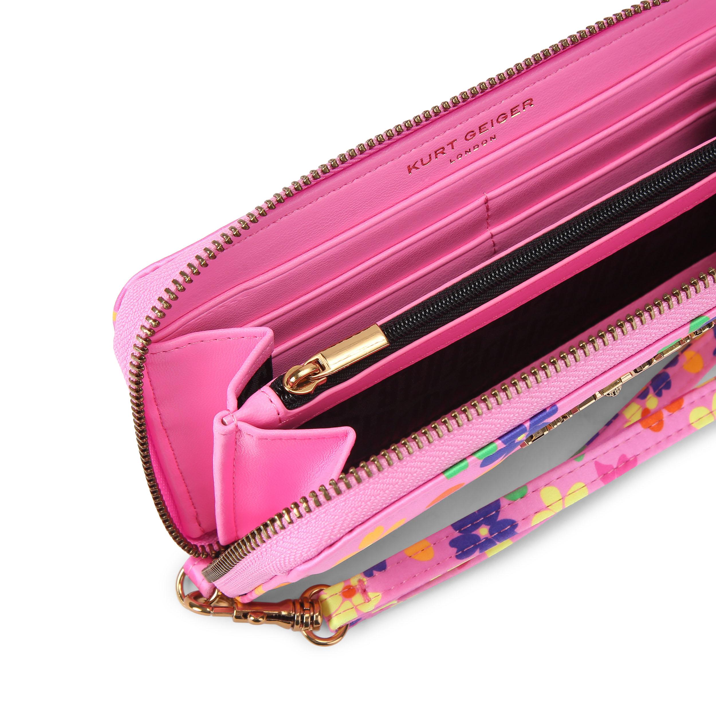 VICTORIA ZIP AROUND WR - Kurt Geiger London SMALL LEATHER GOODS