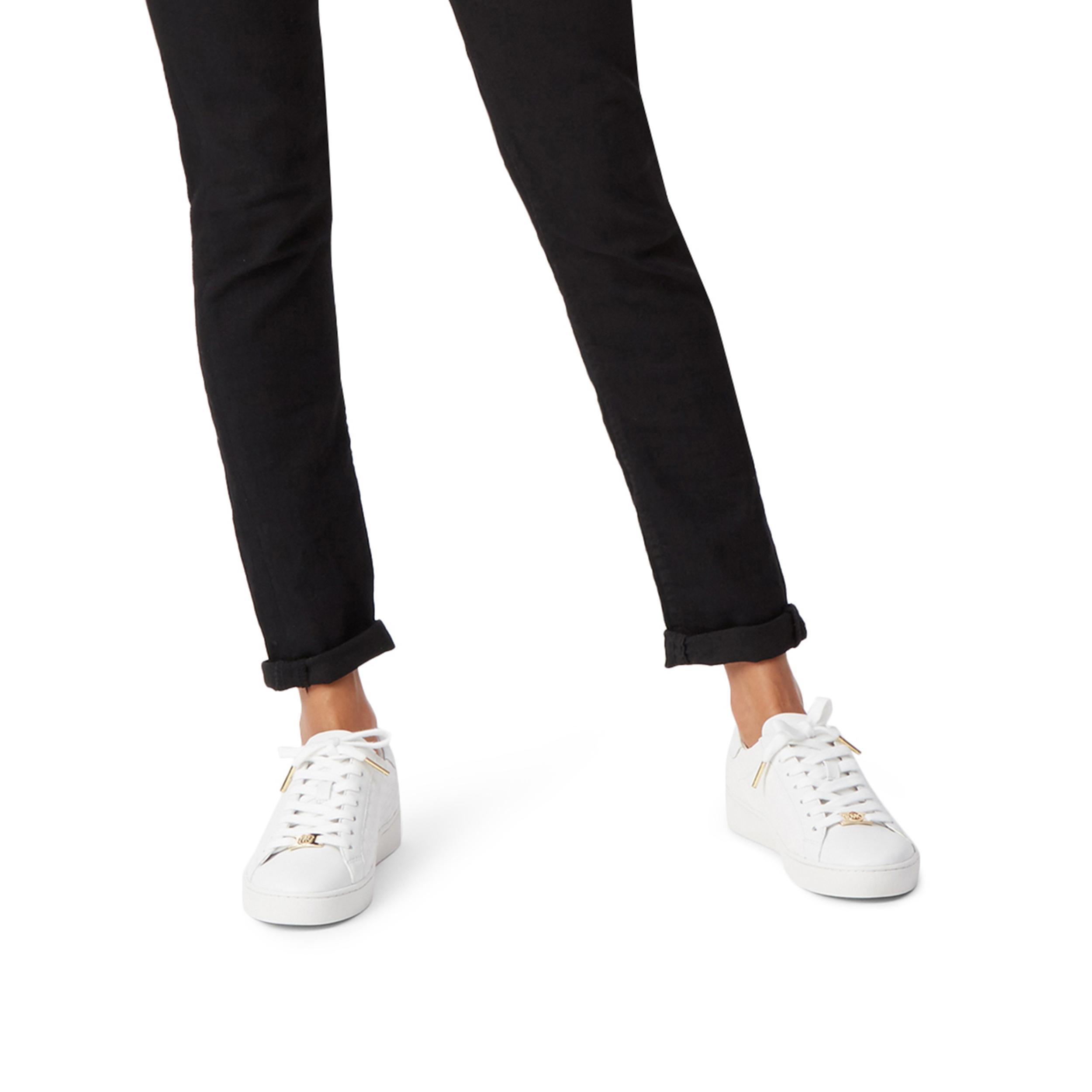 Michael kors sneakers womens white clearance