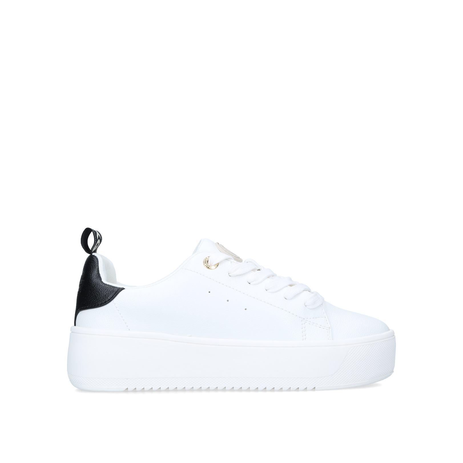 Pearl Kurt Geiger Trainers White LIGHTER LACE UP KG KURT GEIGER